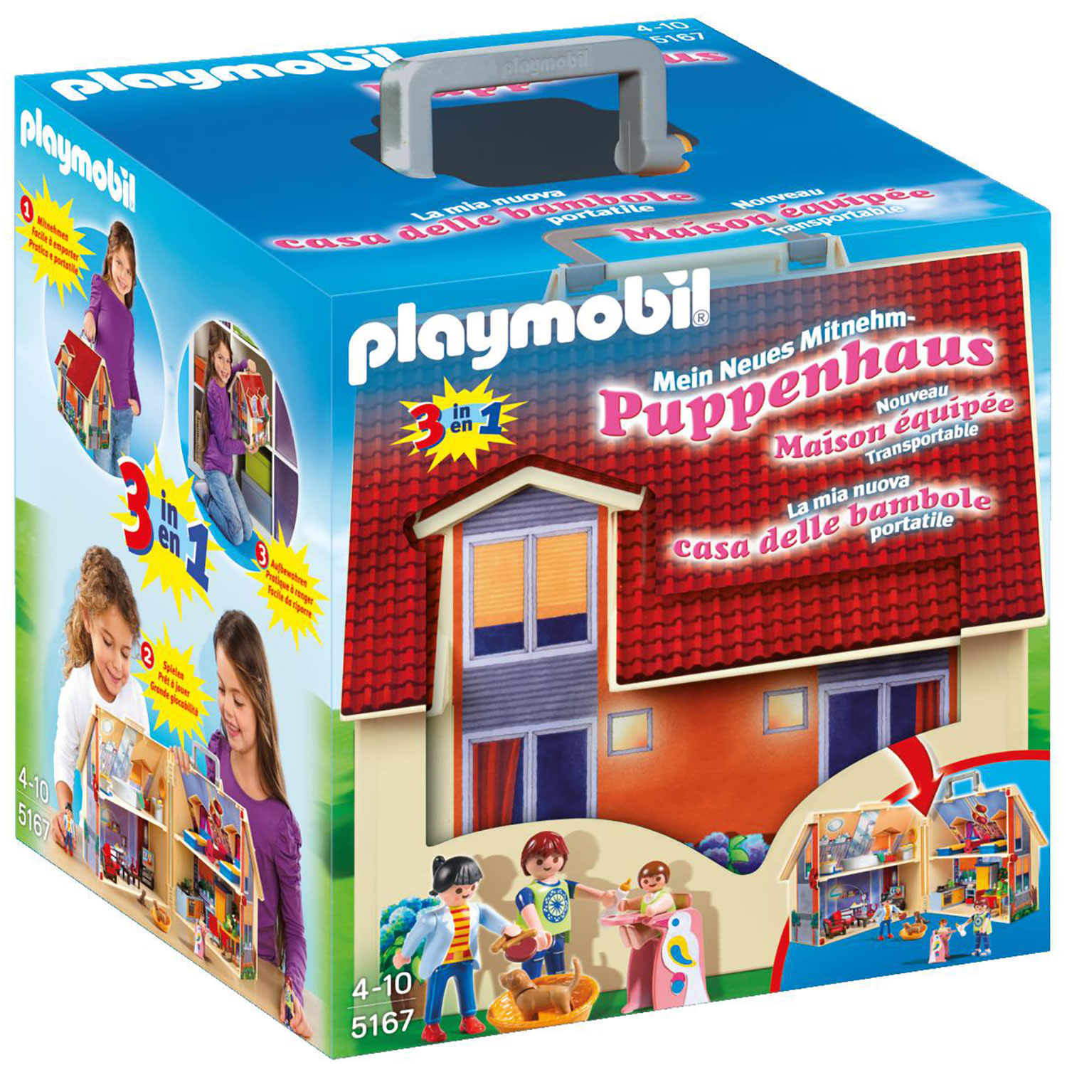playmobil Dollhouse Μοντέρνο Κουκλόσπιτο - Βαλιτσάκι 5167