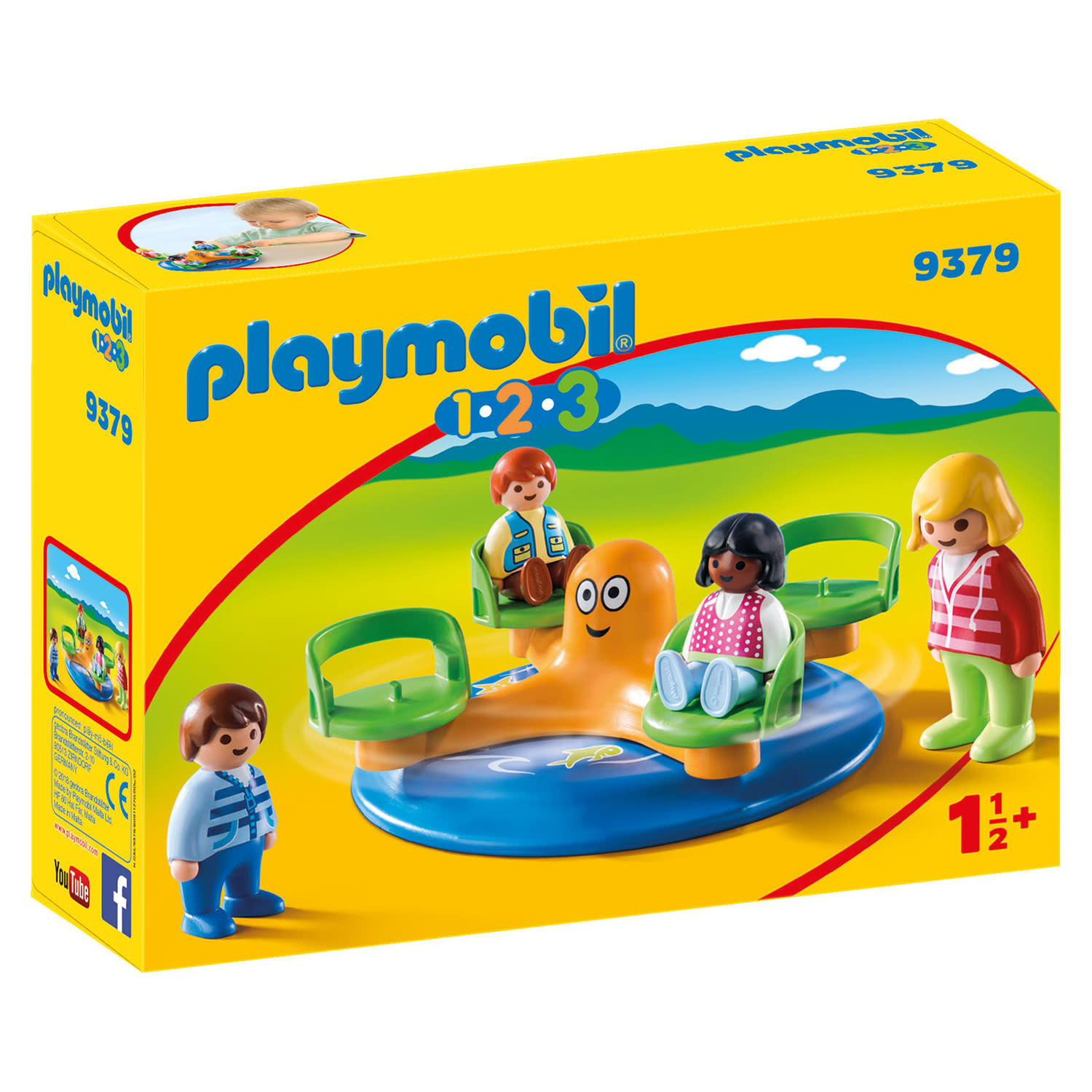 Εικόνα 1 του playmobil 9379 Παιδικό Καρουζέλ