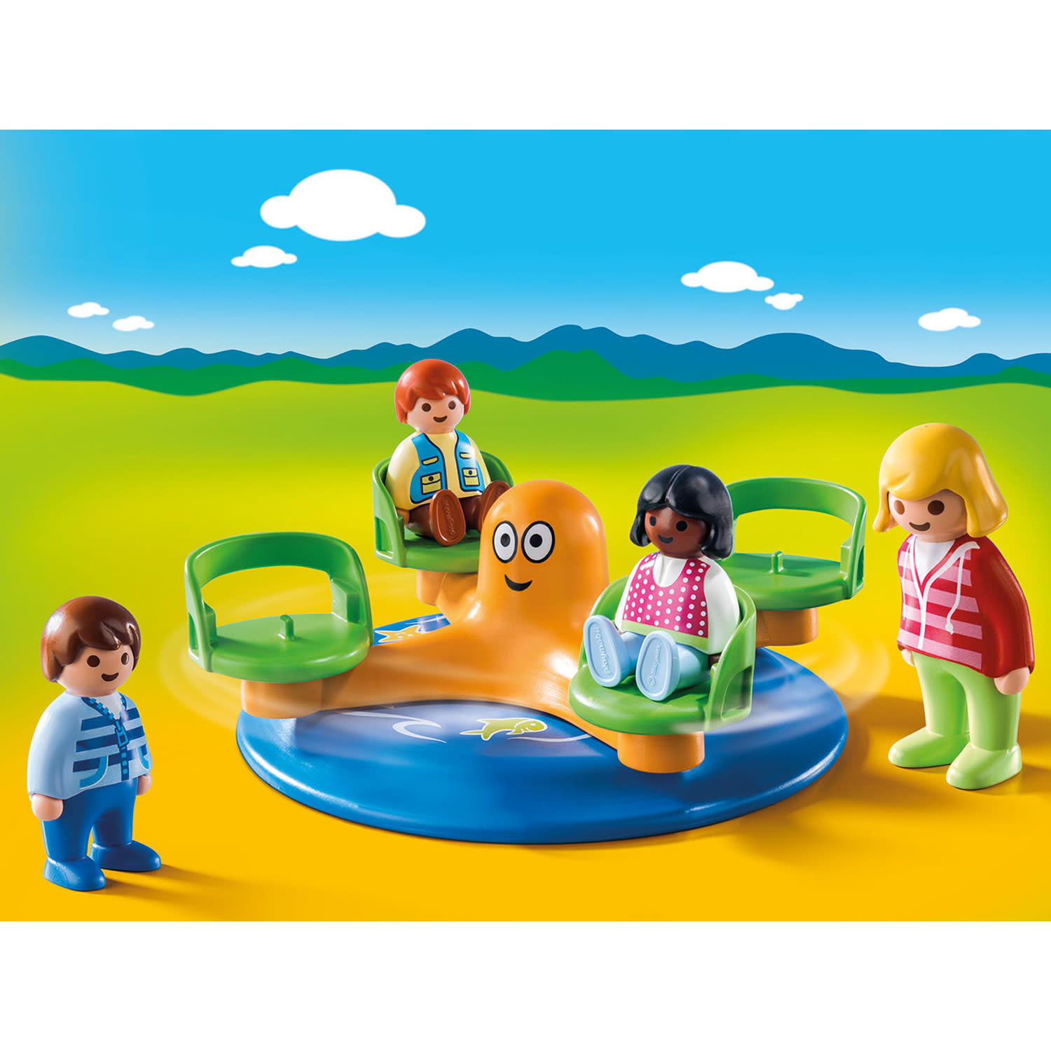 Εικόνα 2 του playmobil 9379 Παιδικό Καρουζέλ