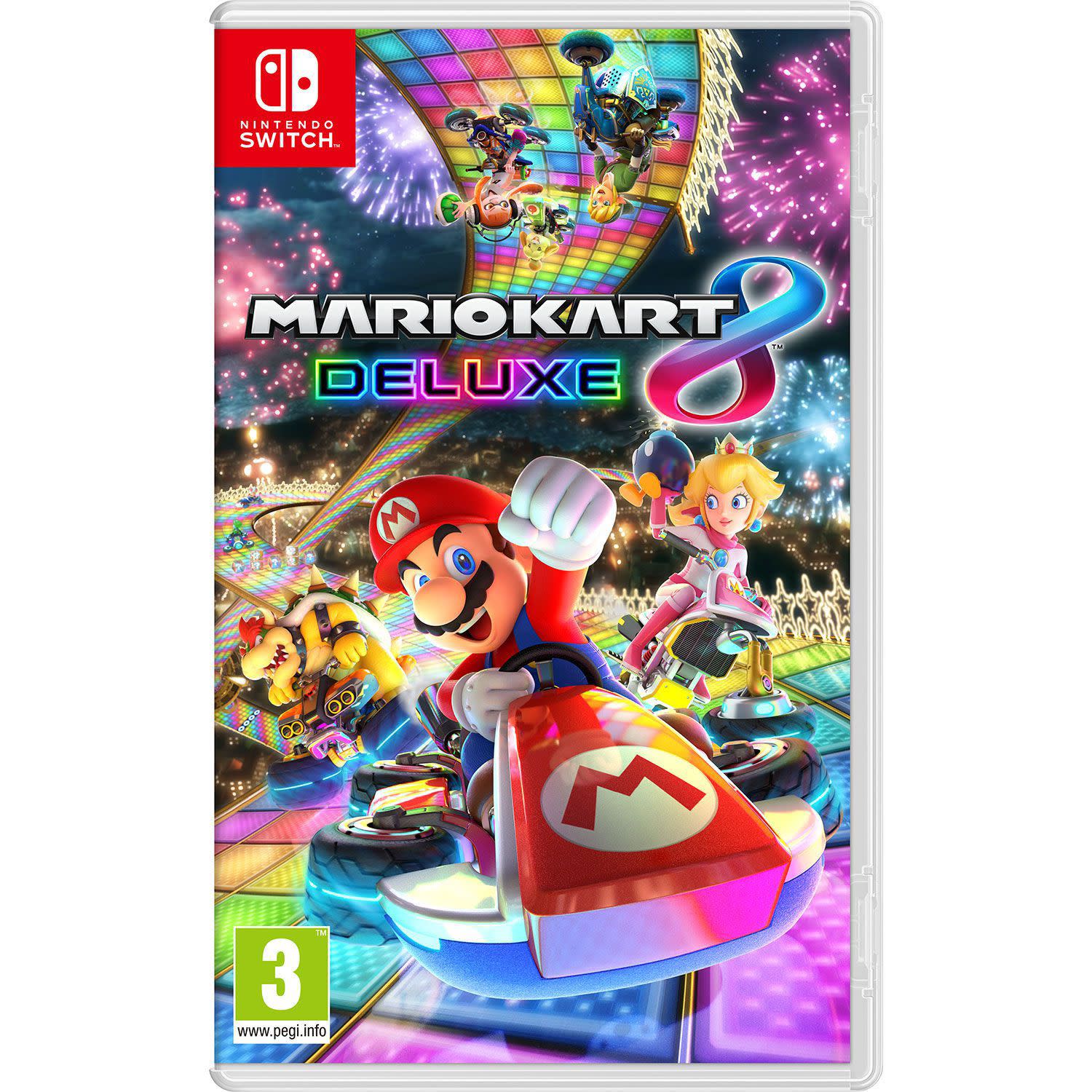 Κάνε κλικ για να δεις την εικόνα 3 του Nintendo Switch HAD Grey Joy-Con + Mario Kart 8 Deluxe