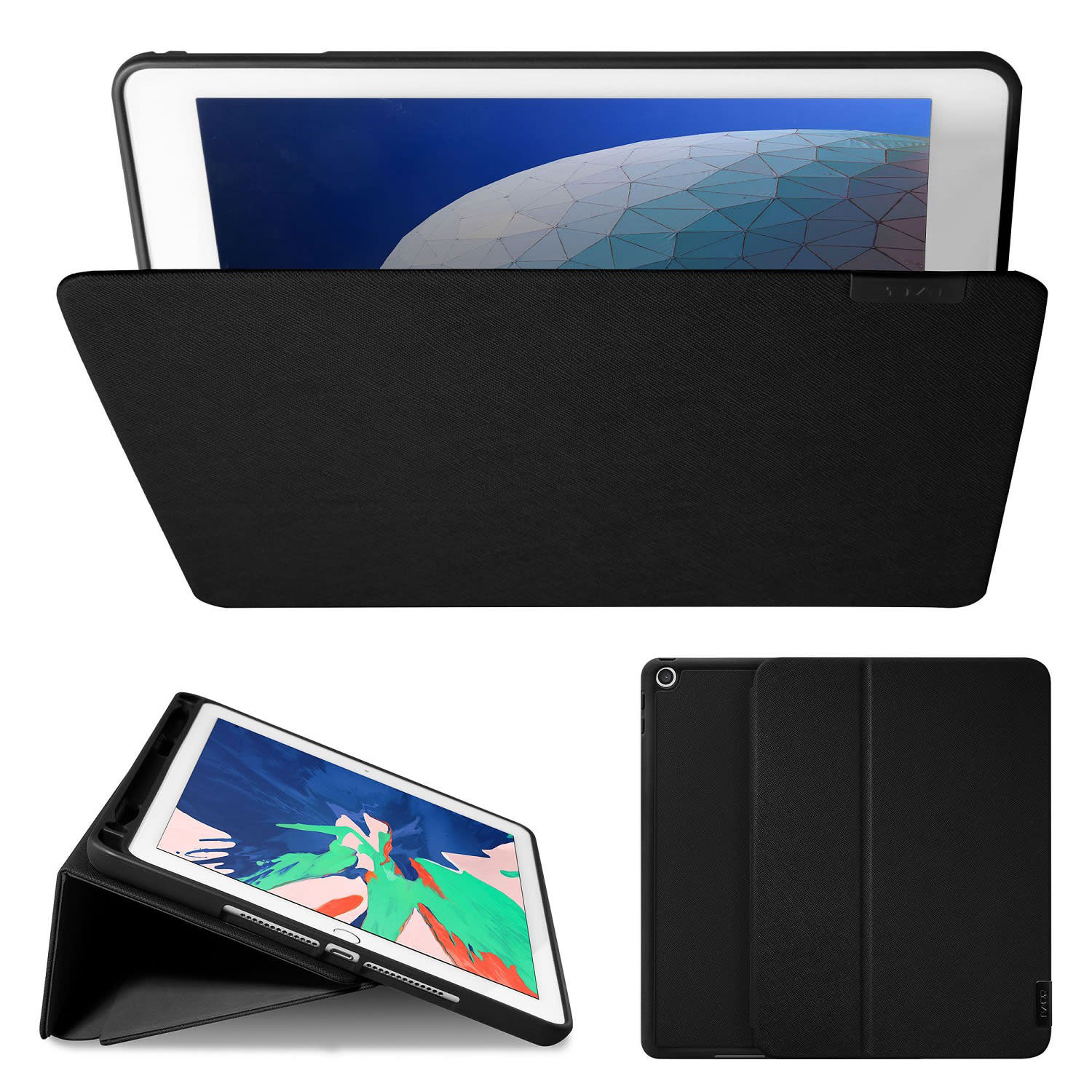 Εικόνα 3 του LAUT Θήκη Book Cover για tablet iPad 7TH Gen 10.2'' Μαύρη