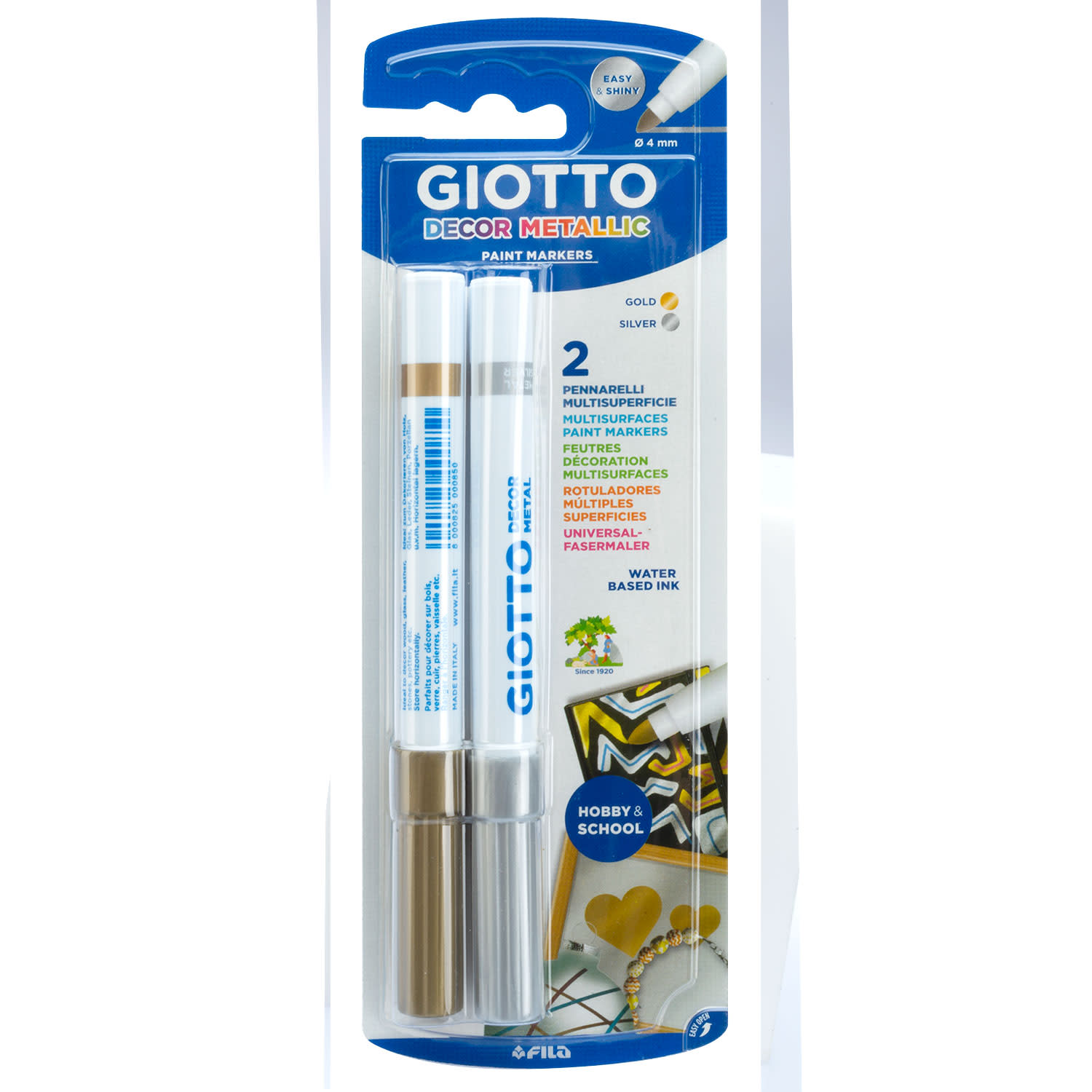 Εικόνα 4 του Giotto Εργαστήριο Ζωγραφικής Crazy Black 23τεμ.