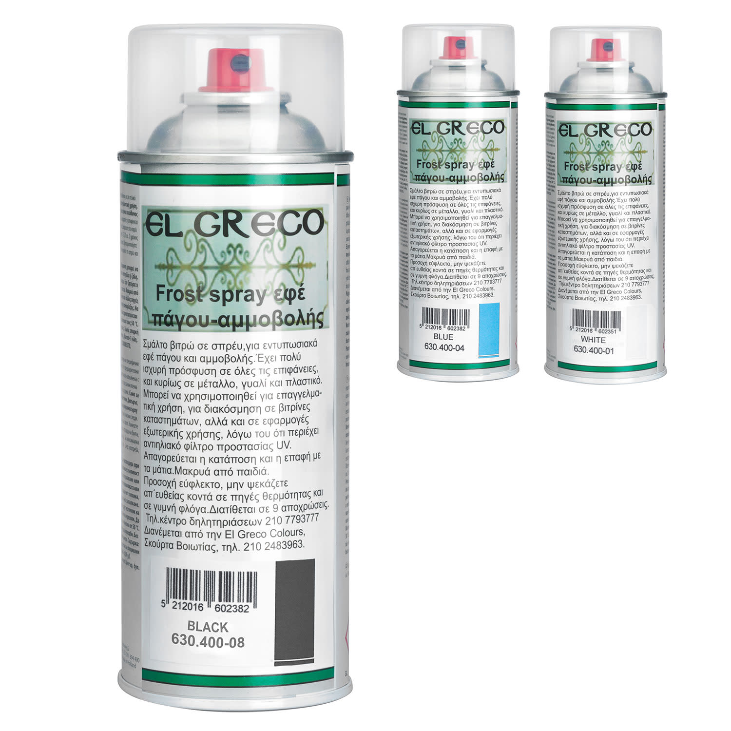 El Greco Frost Spray Πάγου 400ml