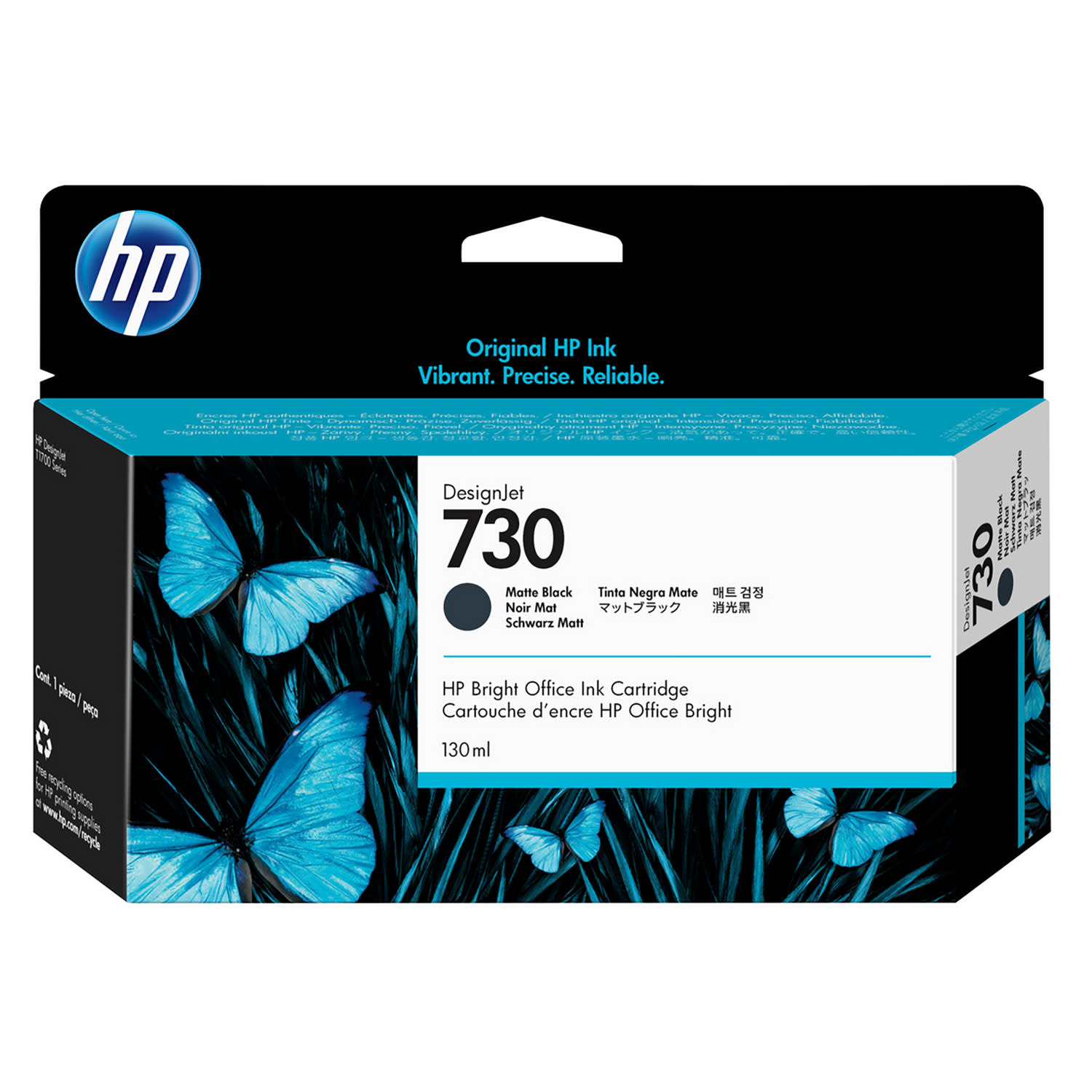 Εικόνα 1 του Μελάνι HP 730 Matte Black