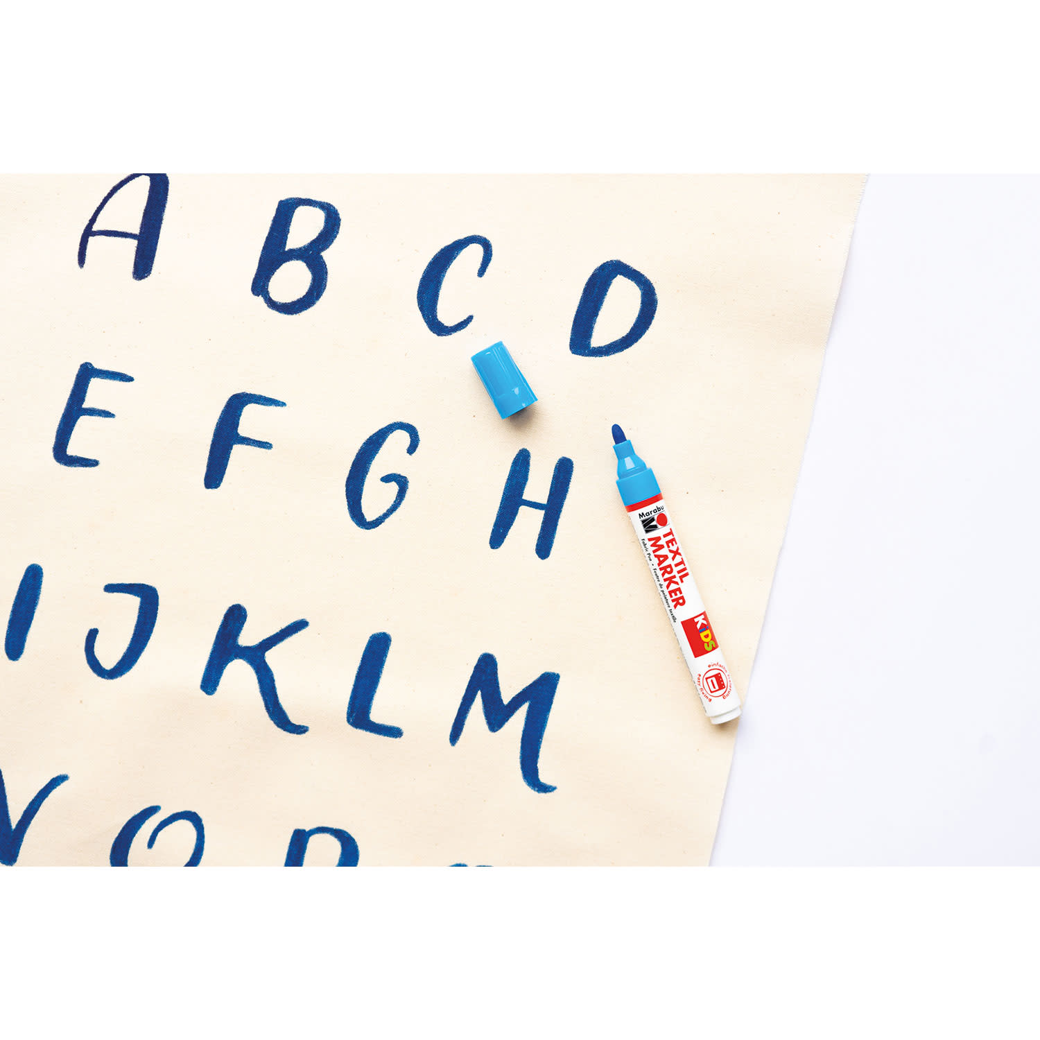 Εικόνα 3 του Marabu Μαρκαδόροι για 'Υφασμα με στρογγυλή μύτη 5τεμ.