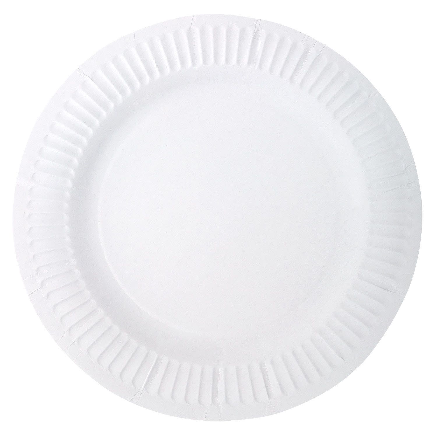 Tefaco Πιάτα Φαγητού Χάρτινα Μιας Χρήσης 23cm 50τεμ.