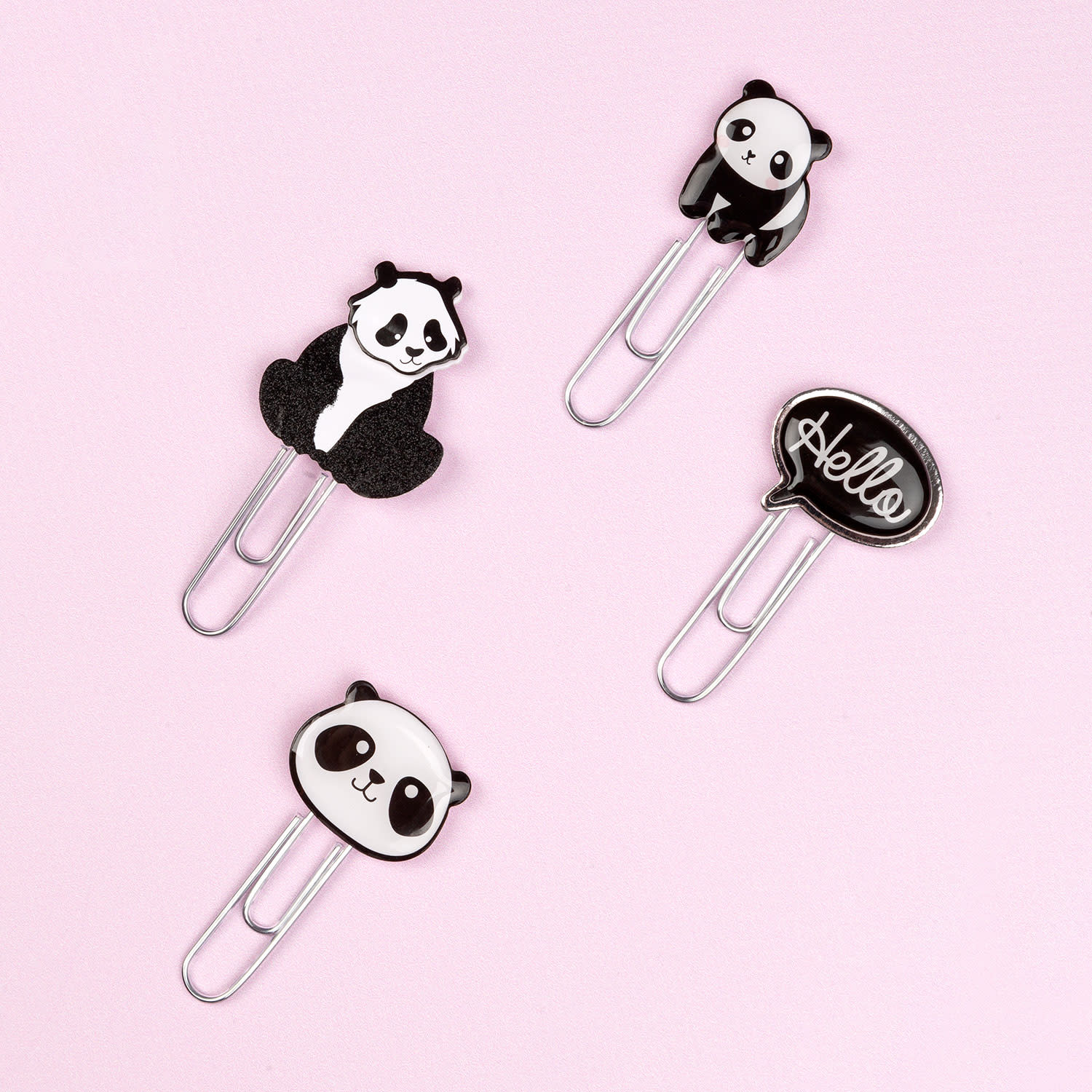 Εικόνα 2 του Goomby Συνδετήρες Panda 4 τεμ.