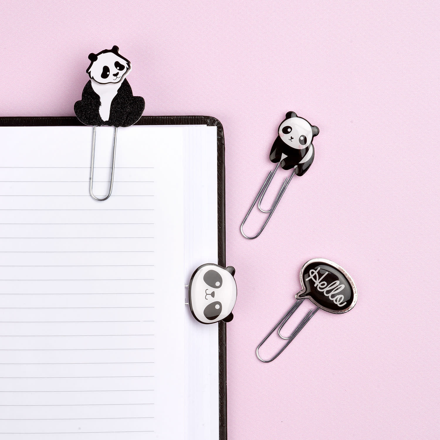 Εικόνα 3 του Goomby Συνδετήρες Panda 4 τεμ.