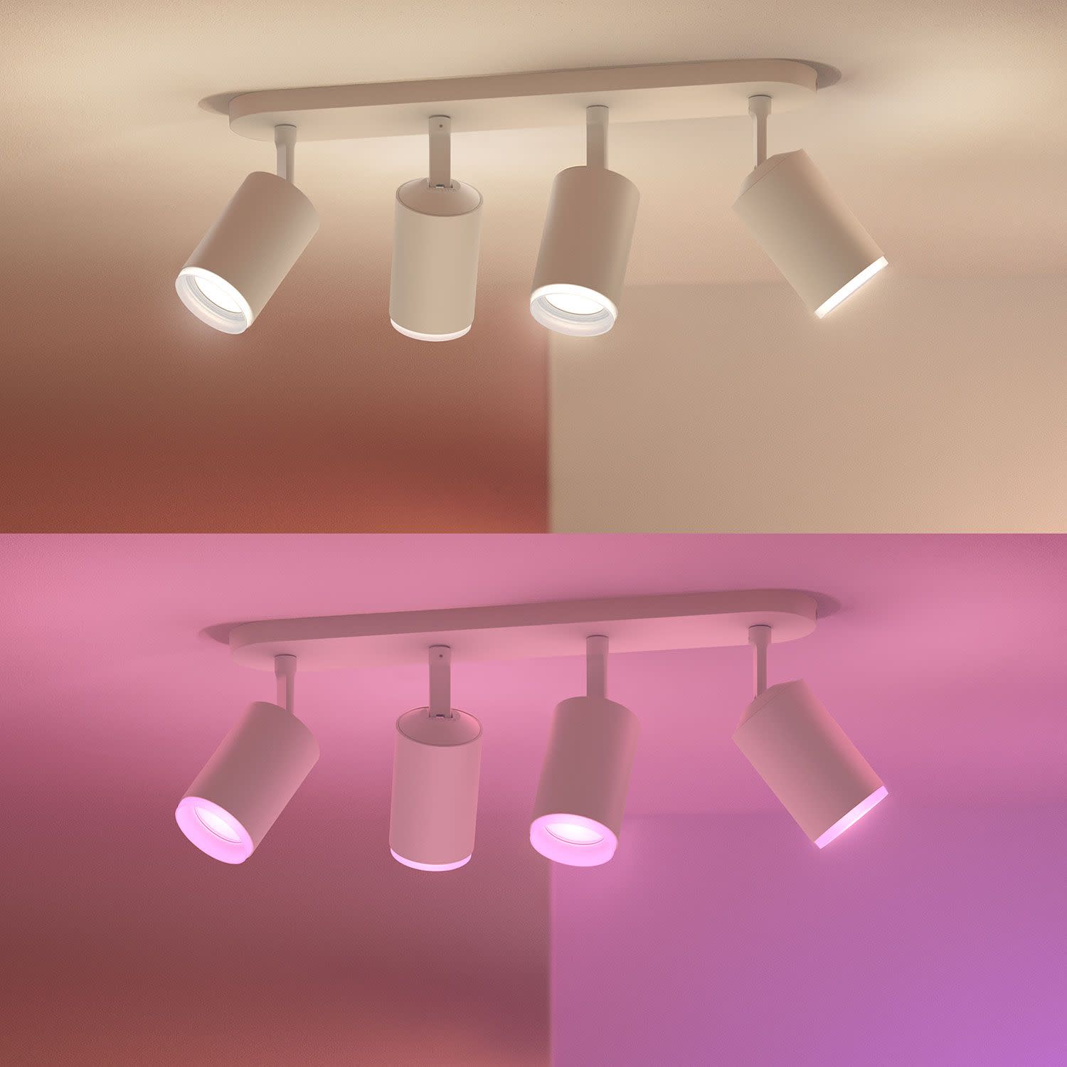 Εικόνα 3 του Philips Hue Fugato Quadruple Spotlight White