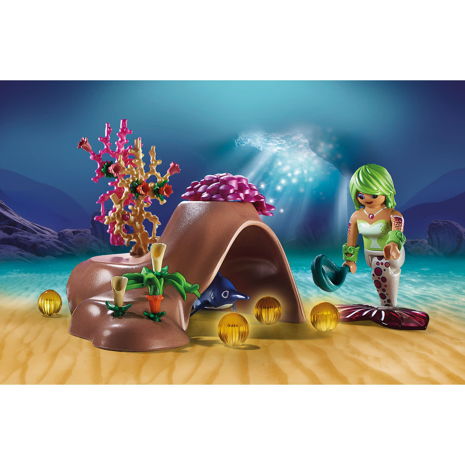Κάνε κλικ για να δεις την εικόνα 4 του playmobil Magic Φωτιζόμενο Κοχύλι Μαργαριταριών 70095