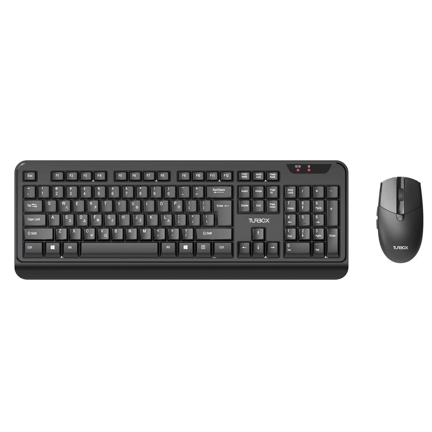 Κάνε κλικ για να δεις την εικόνα 1 του Turbo-X Πληκτρολόγιο-ποντίκι DWLC 6100 Ασύρματο