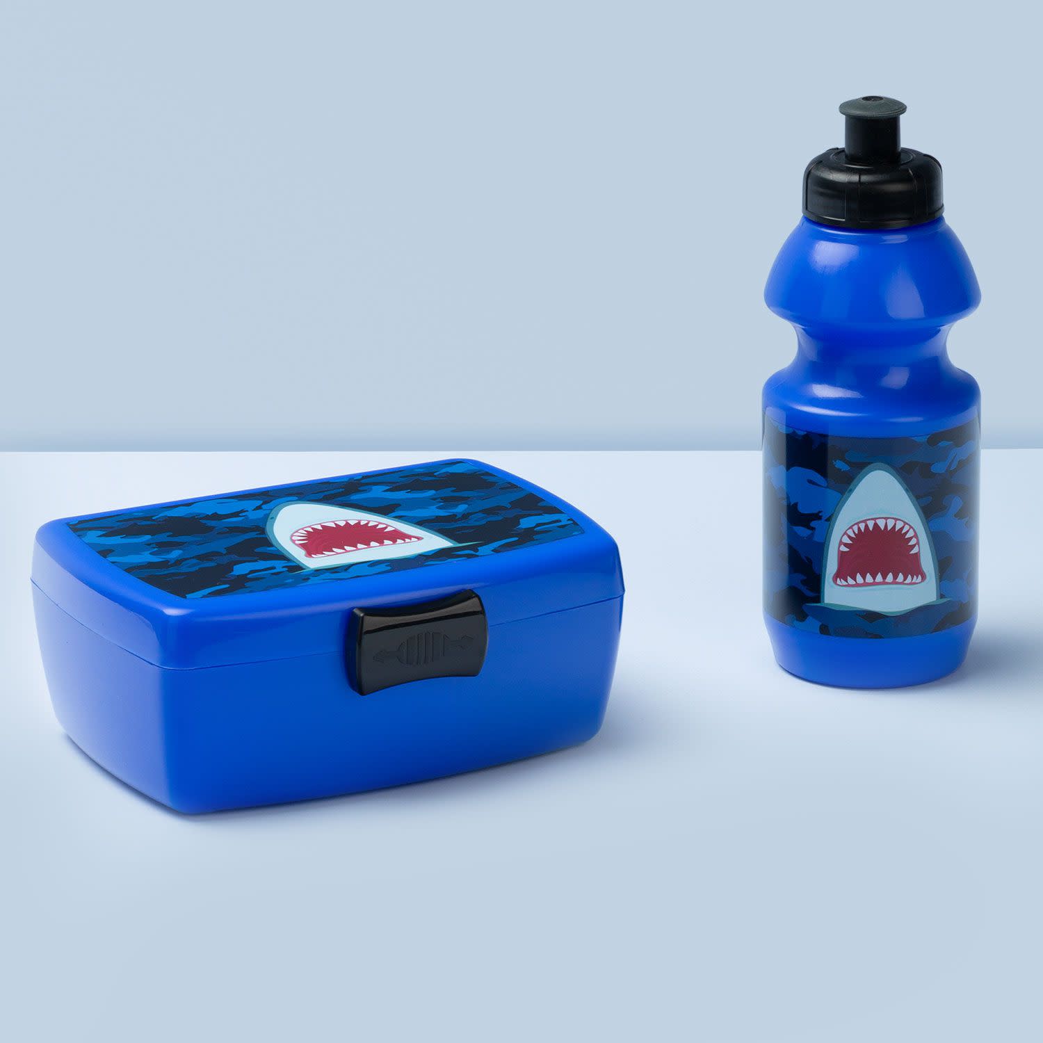 Εικόνα 1 του Goomby Φαγητοδοχείο & Παγούρι Shark