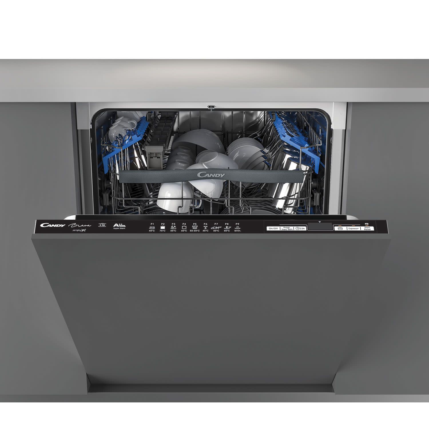 Εικόνα 1 του Candy CDIN 2D620PB Πλυντήριο Πιάτων Εντοιχιζόμενο 59,80 cm