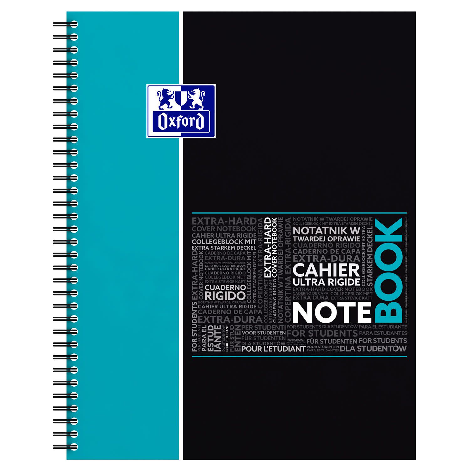 Εικόνα 2 του Oxford Τετράδιο Σπιράλ Ριγέ με Σκληρό Εξώφυλλο Α4+ 160 Φύλλα