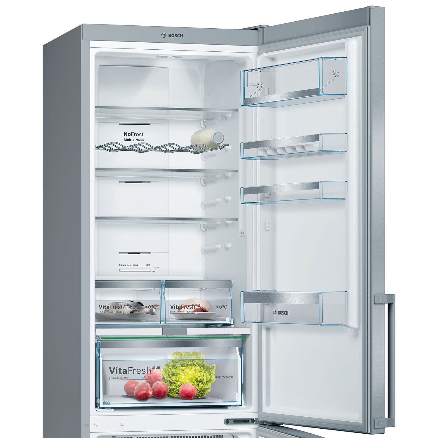 Εικόνα 3 του Bosch KGN39AIDR Ψυγειοκαταψύκτης Inox Anti-finger