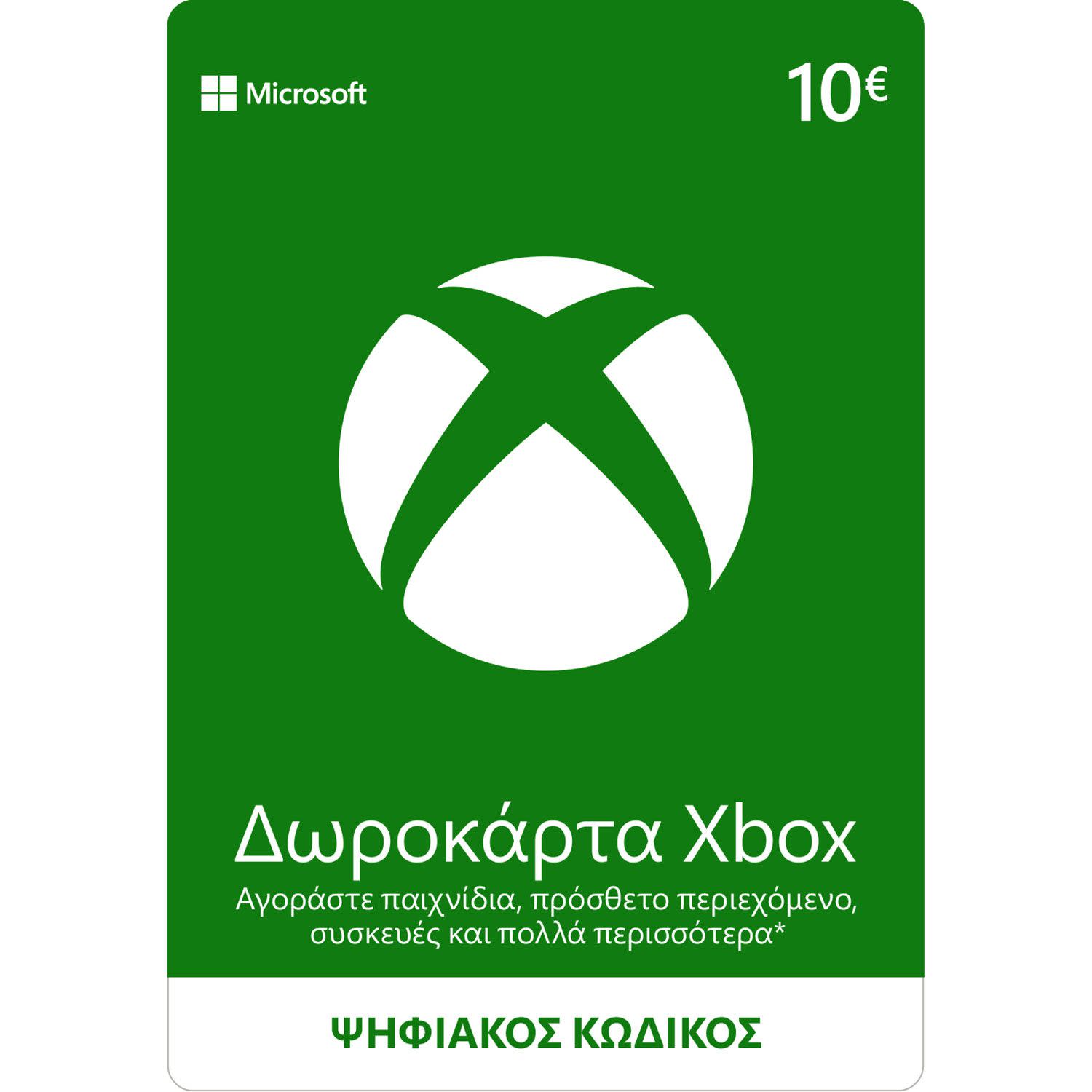 Microsoft Xbox Live 10 EUR Card