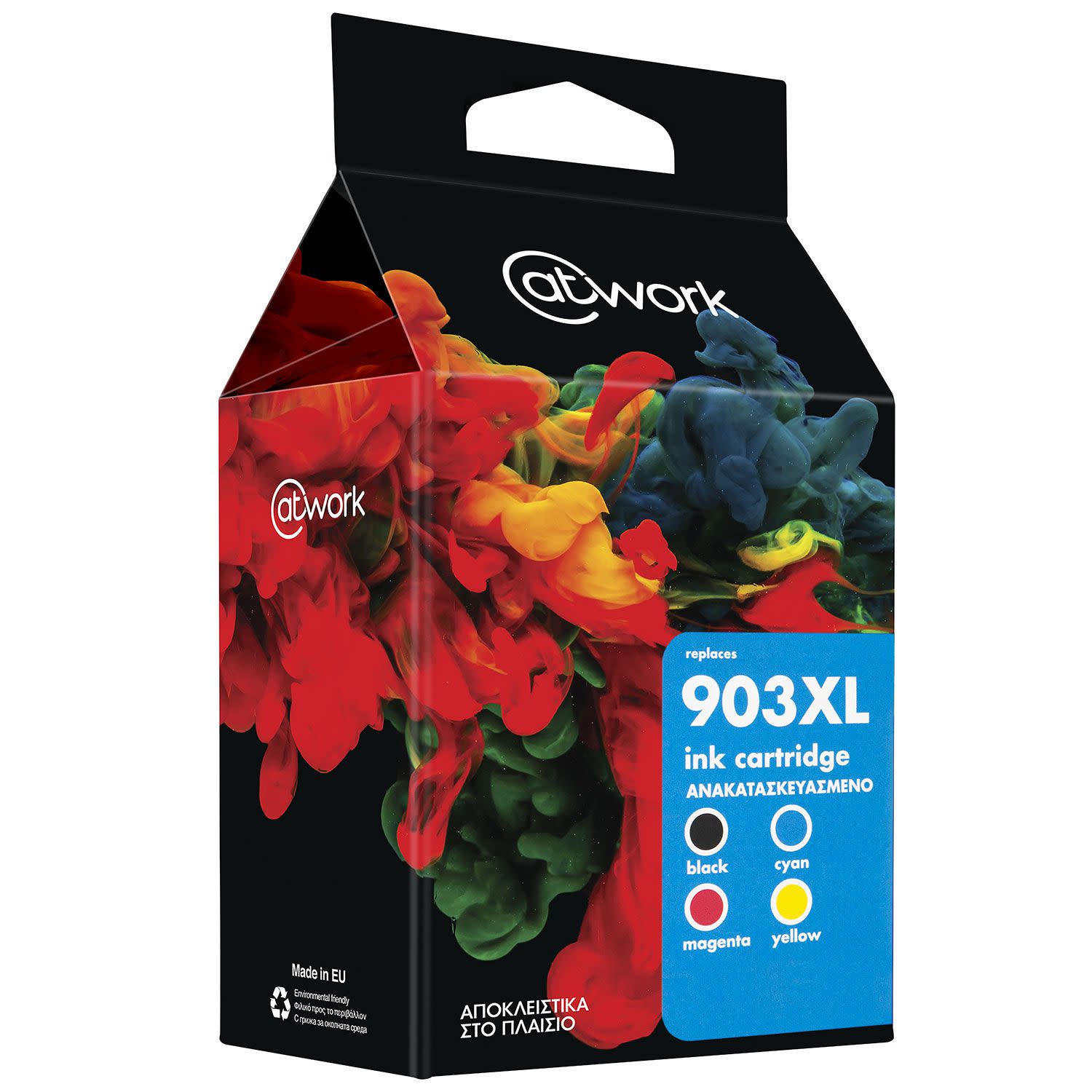 Εικόνα 1 του Μελάνι @Work Ανακατασκευασμένο 903XL (BK-C-M-Y) Multipack