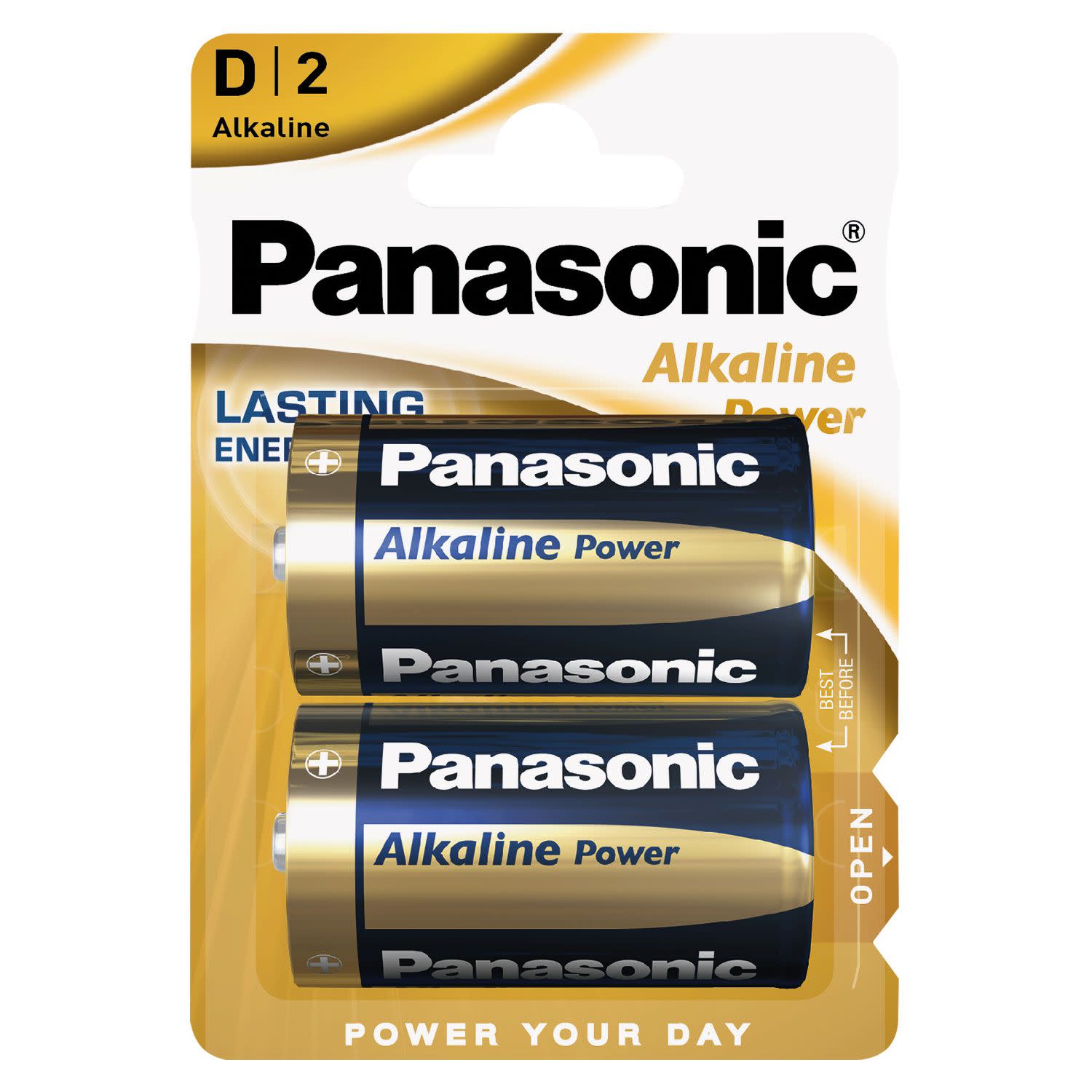 Εικόνα 1 του Panasonic Μπαταρίες Αλκαλικές D (2 τεμ.)