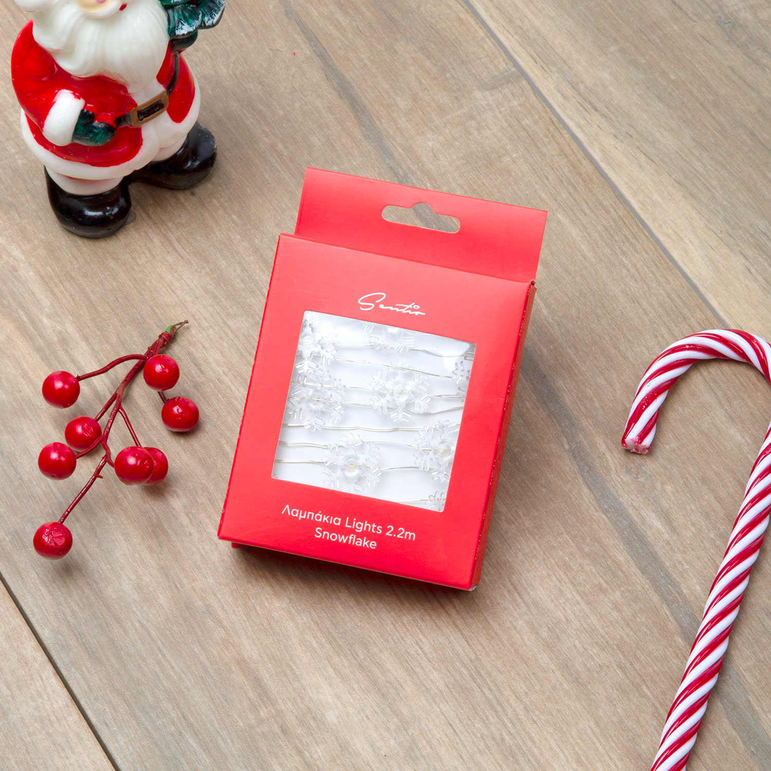 Εικόνα 2 του Sentio Φωτιστικά Λαμπάκια Snowflake