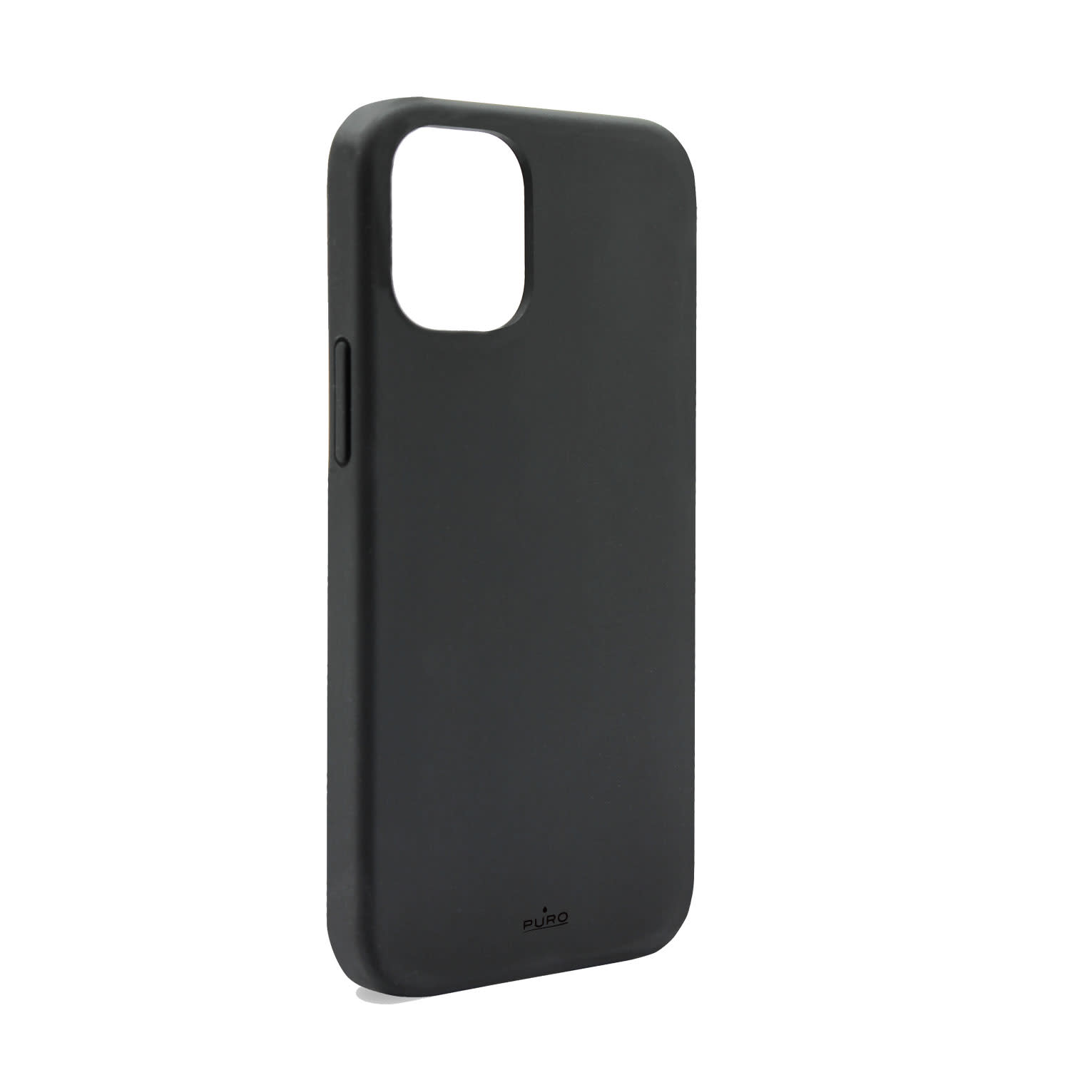 Puro Θήκη Back Cover για iPhone 12 Mini Μαύρη