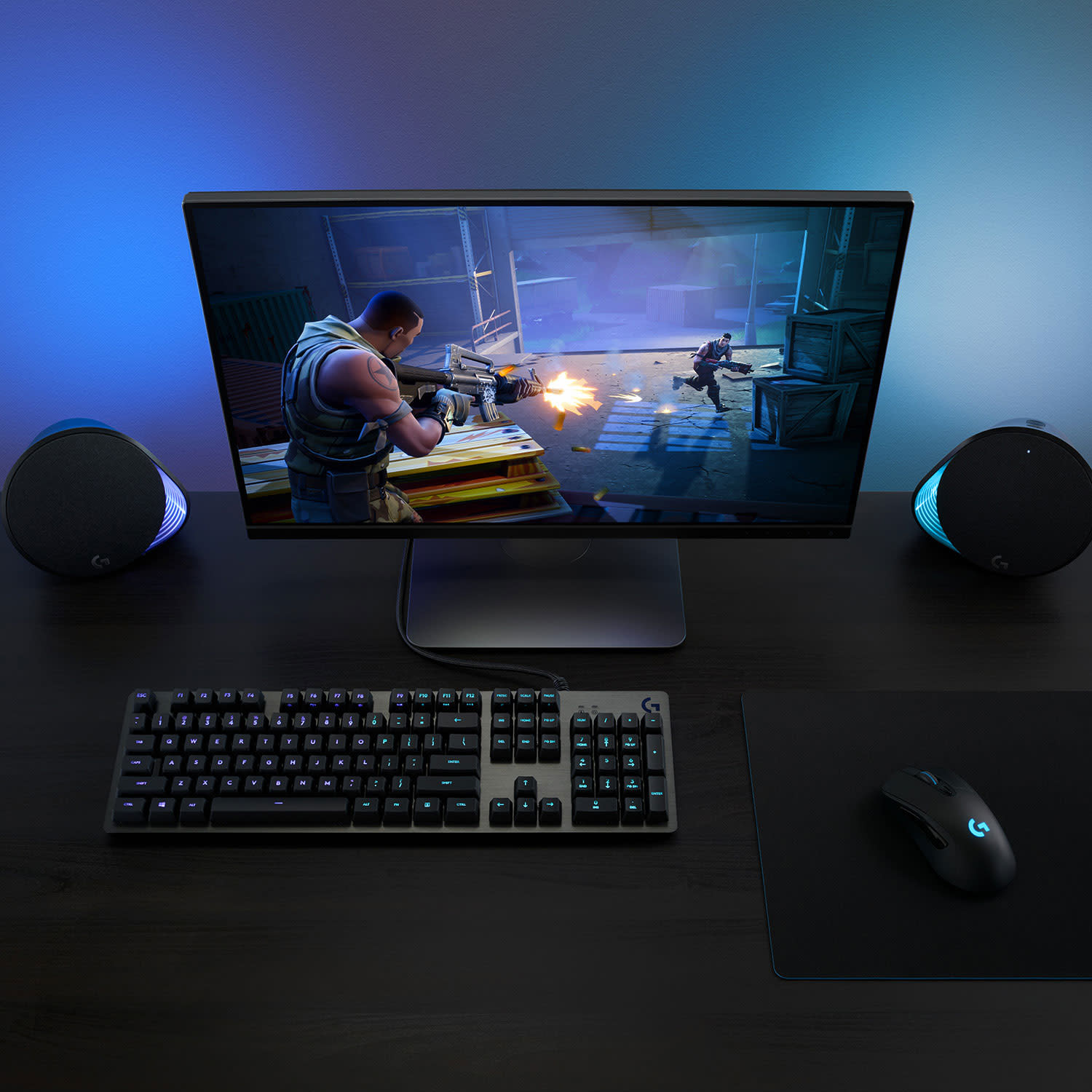 Κάνε κλικ για να δεις την εικόνα 7 του Logitech Πληκτρολόγιο G512 RGB Carbon Blue Switches Ενσύρματο