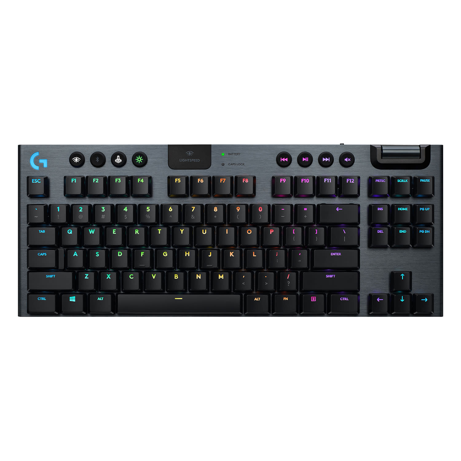 Εικόνα 1 του Logitech Πληκτρολόγιο G915 RGB Carbon TKL Tactile Switches Ασύρματο