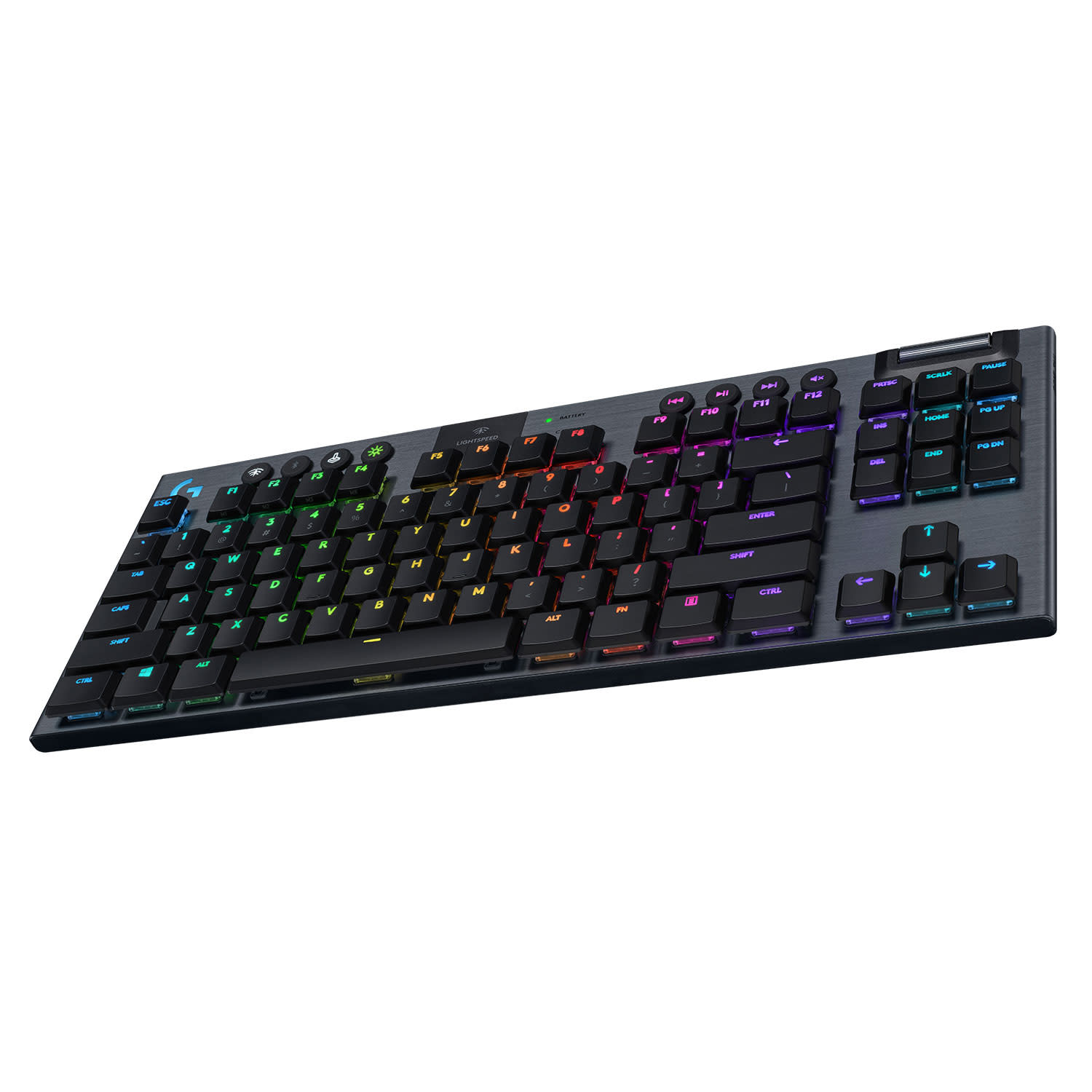 Εικόνα 2 του Logitech Πληκτρολόγιο G915 RGB Carbon TKL Tactile Switches Ασύρματο