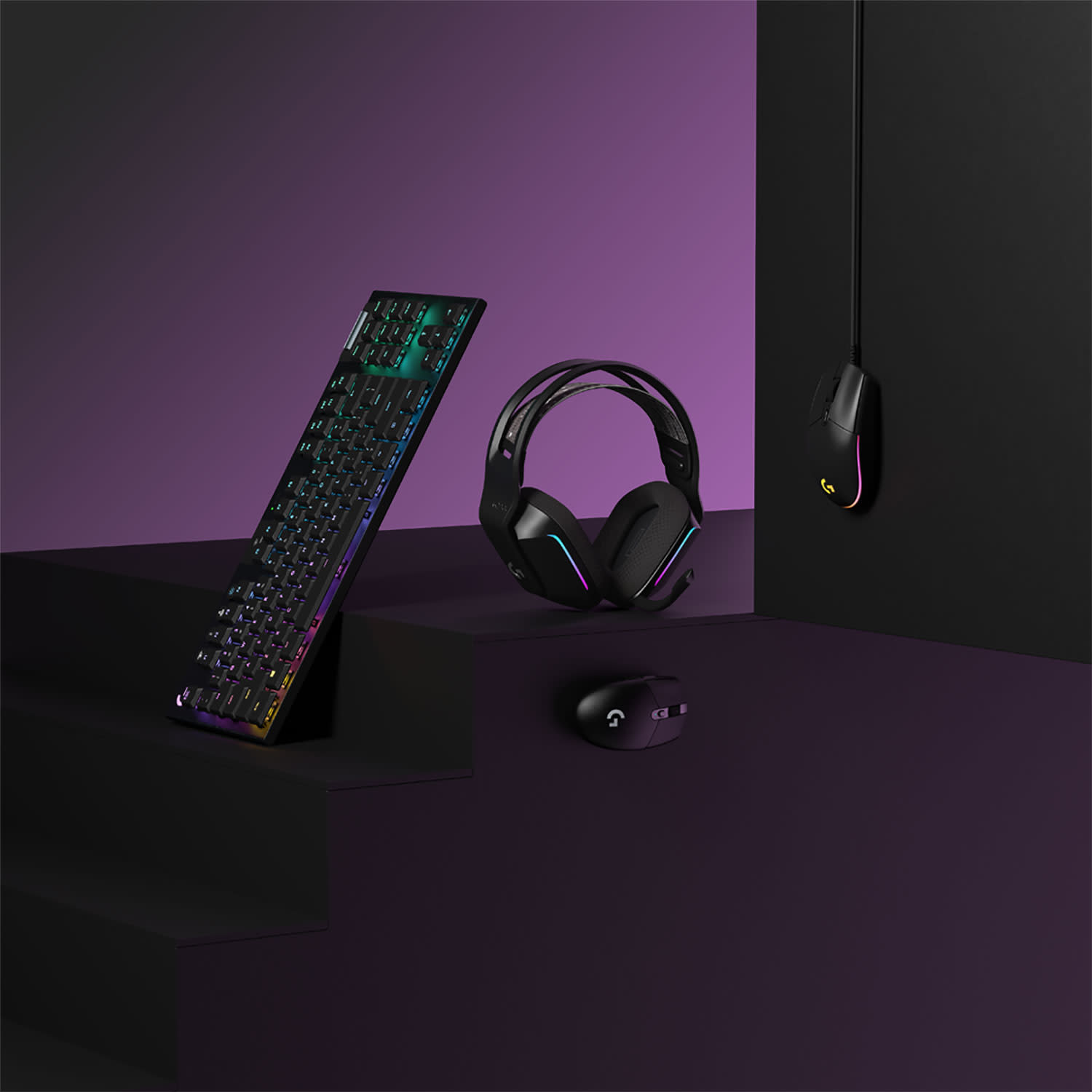 Εικόνα 6 του Logitech Πληκτρολόγιο G915 RGB Carbon TKL Tactile Switches Ασύρματο