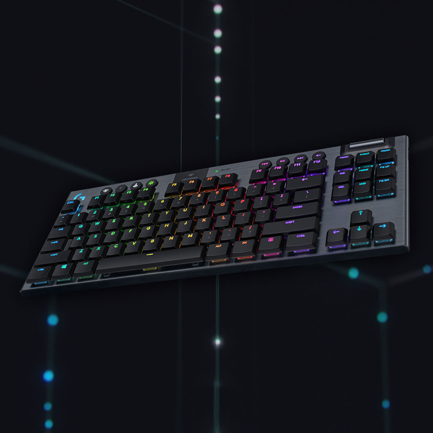 Εικόνα 7 του Logitech Πληκτρολόγιο G915 RGB Carbon TKL Tactile Switches Ασύρματο