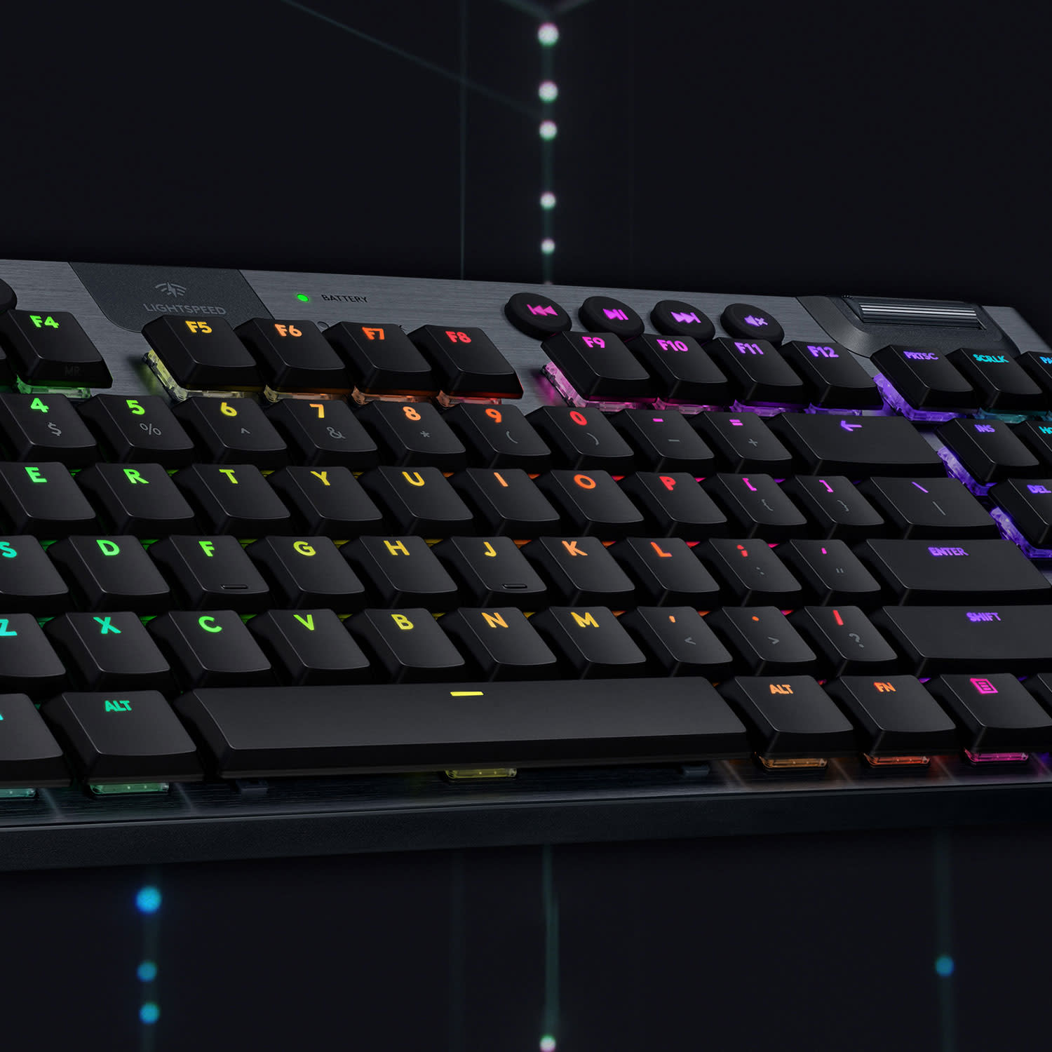 Εικόνα 8 του Logitech Πληκτρολόγιο G915 RGB Carbon TKL Tactile Switches Ασύρματο