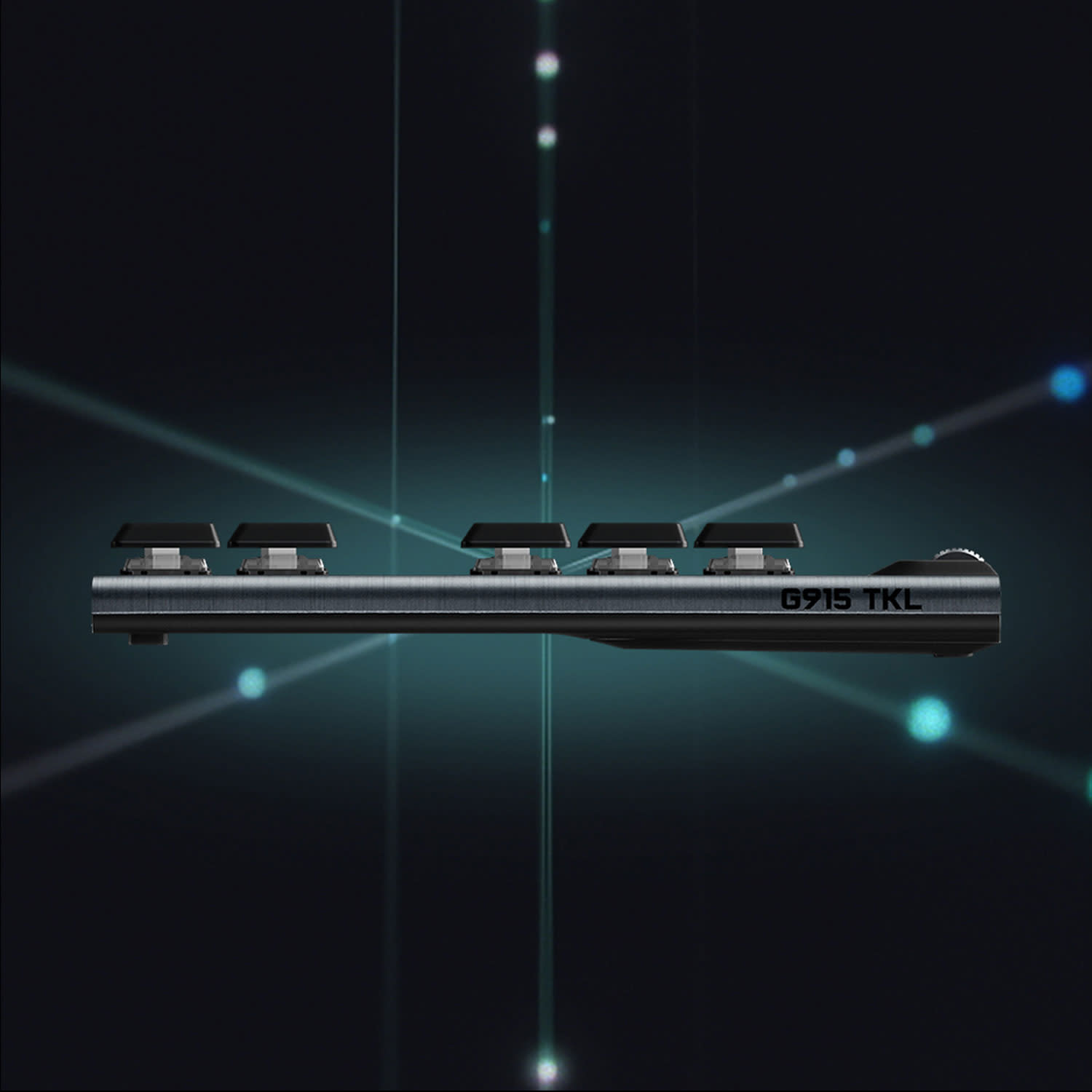 Εικόνα 9 του Logitech Πληκτρολόγιο G915 RGB Carbon TKL Tactile Switches Ασύρματο