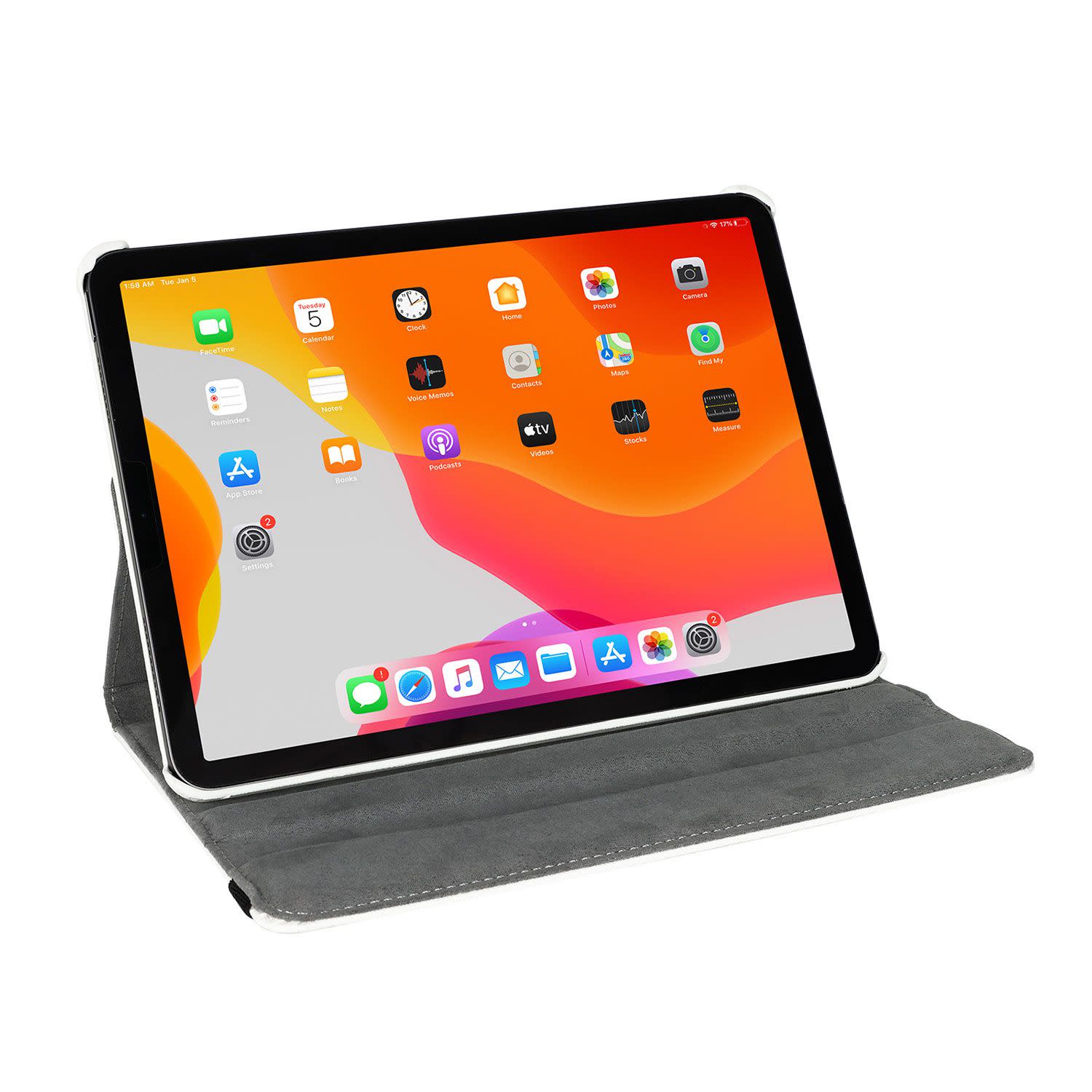 Εικόνα 4 του Sentio Θήκη Rotating για tablet iPad Air 4th/5th Gen 10.9" Λευκή
