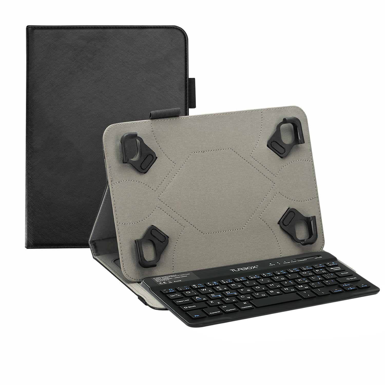 Εικόνα 1 του Turbo-X Θήκη Universal Bluetooth Πληκτρολόγιο για tablet 7-8" Μαύρη