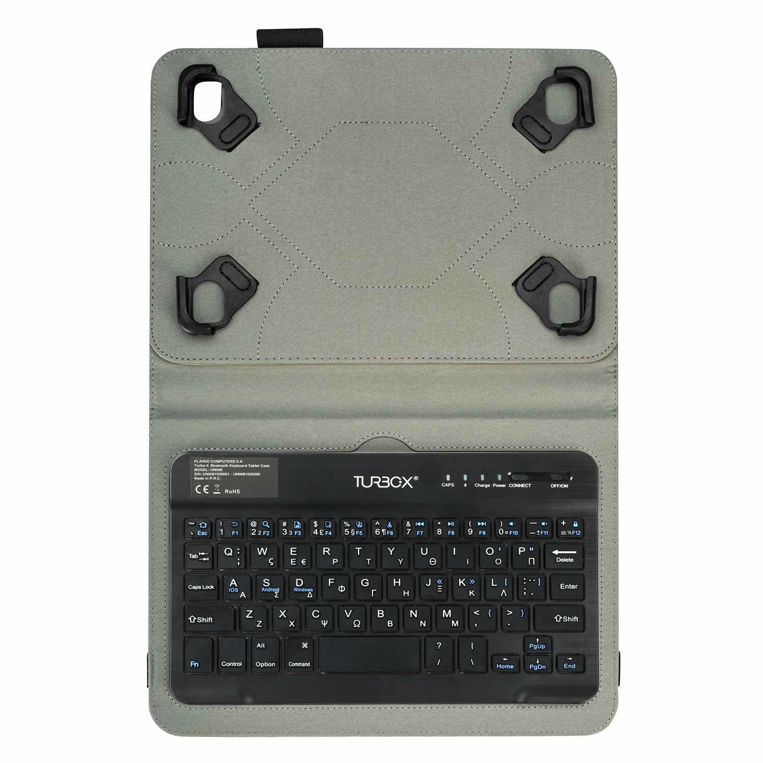 Εικόνα 5 του Turbo-X Θήκη Universal Bluetooth Πληκτρολόγιο για tablet 7-8" Μαύρη