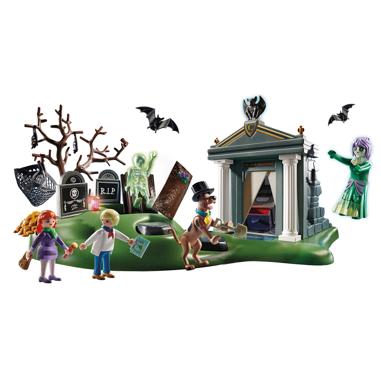 Κάνε κλικ για να δεις την εικόνα 2 του playmobil Scooby Doo SCOOBY-DOO! Περιπέτεια στο Νεκροταφείο 70362