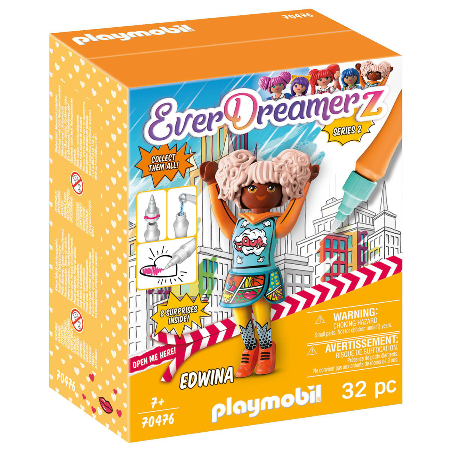 Κάνε κλικ για να δεις την εικόνα 1 του playmobil Everdreamerz Εντουίνα Comic World 70476