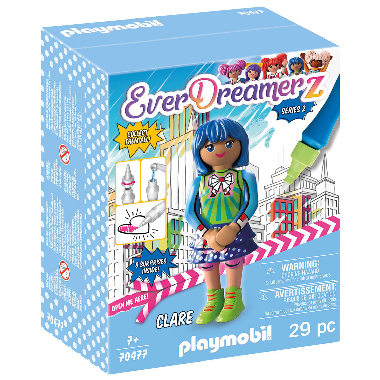 Εικόνα 1 του playmobil Everdreamerz Κλάρα Comic World 70477