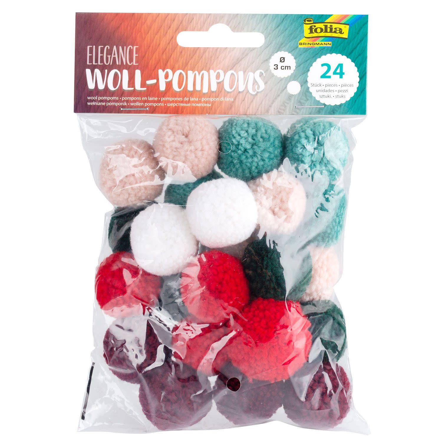Εικόνα 1 του Folia Pom Pom Elegance 24τεμ.