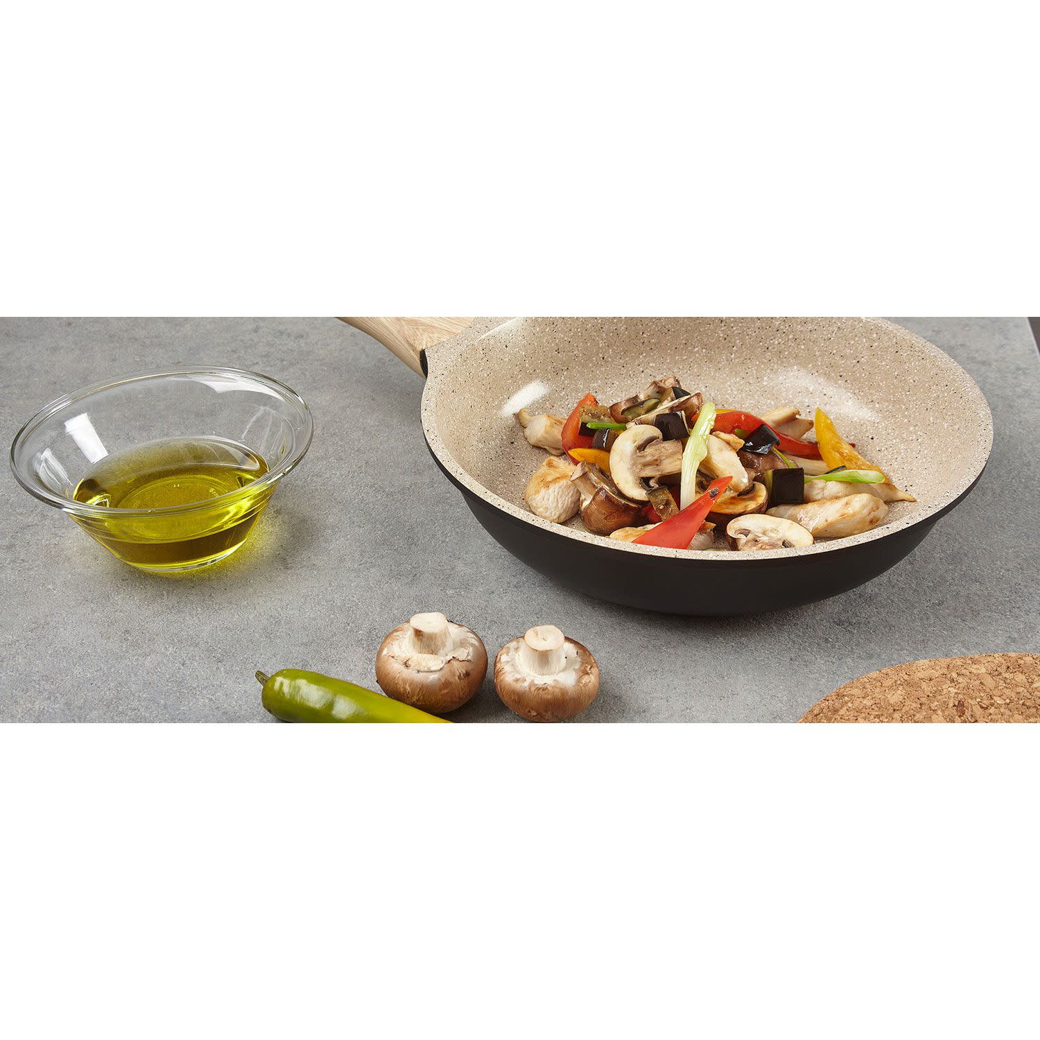 Εικόνα 2 του Pal Τηγάνι 24 cm Granite