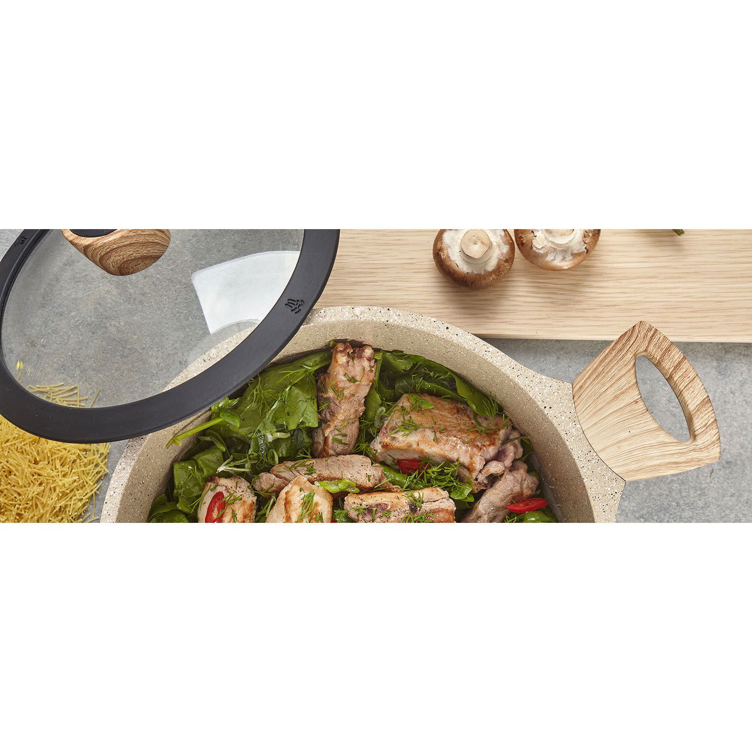 Εικόνα 2 του Pal Κατσαρόλα Granite 24,00 cm