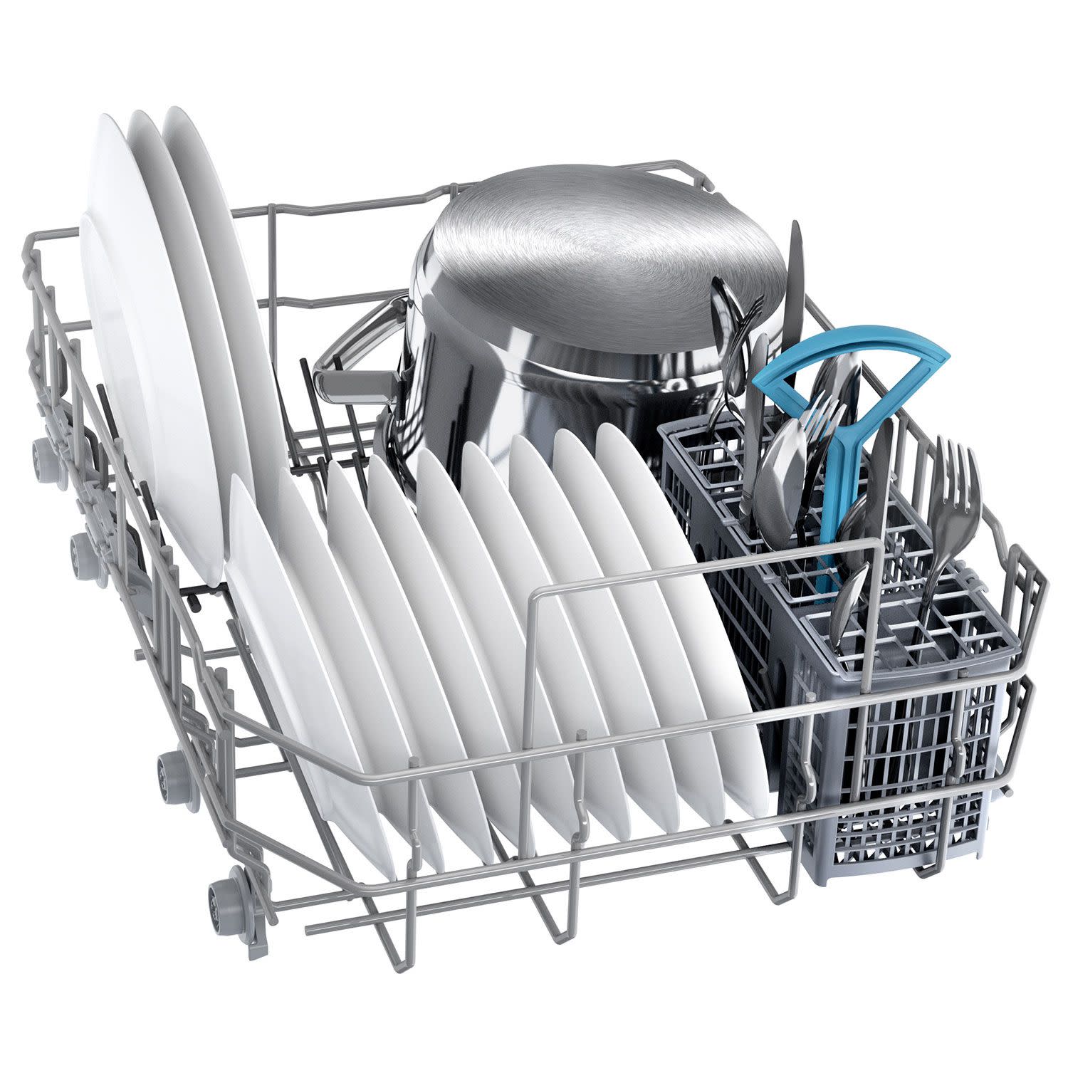 Εικόνα 3 του Pitsos DSS60W00 Πλυντήριο Πιάτων Ελεύθερο 45 cm