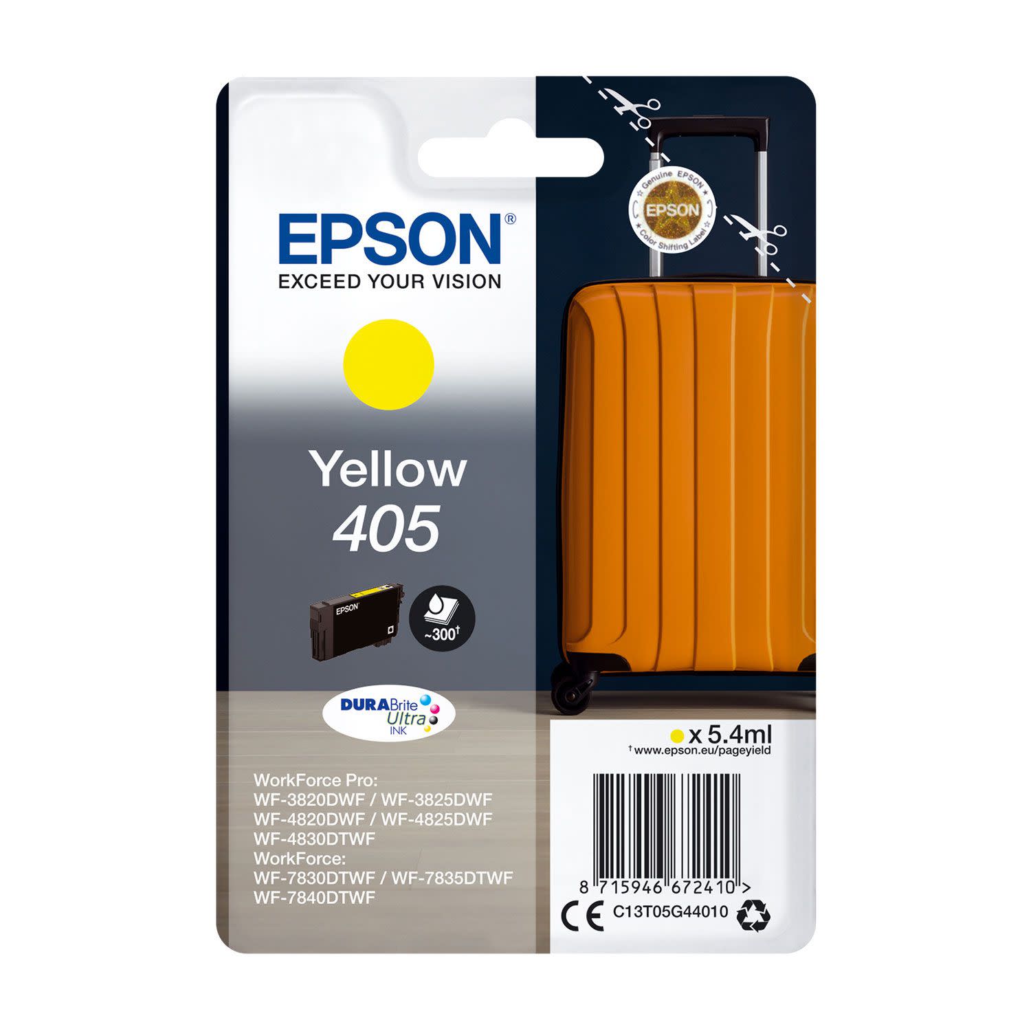 Εικόνα 1 του Μελάνι Epson 405 Yellow