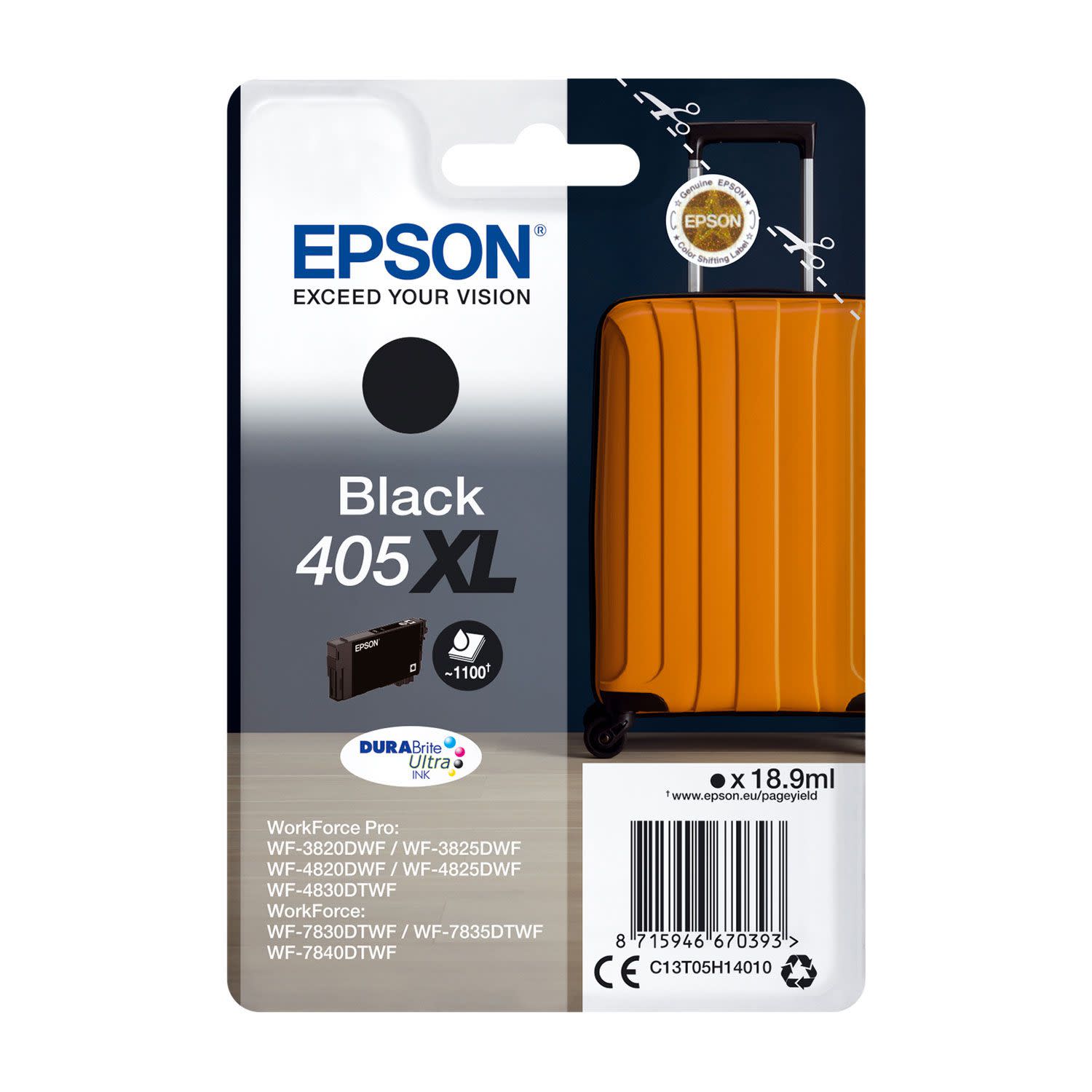 Εικόνα 1 του Μελάνι Epson 405 XL Black
