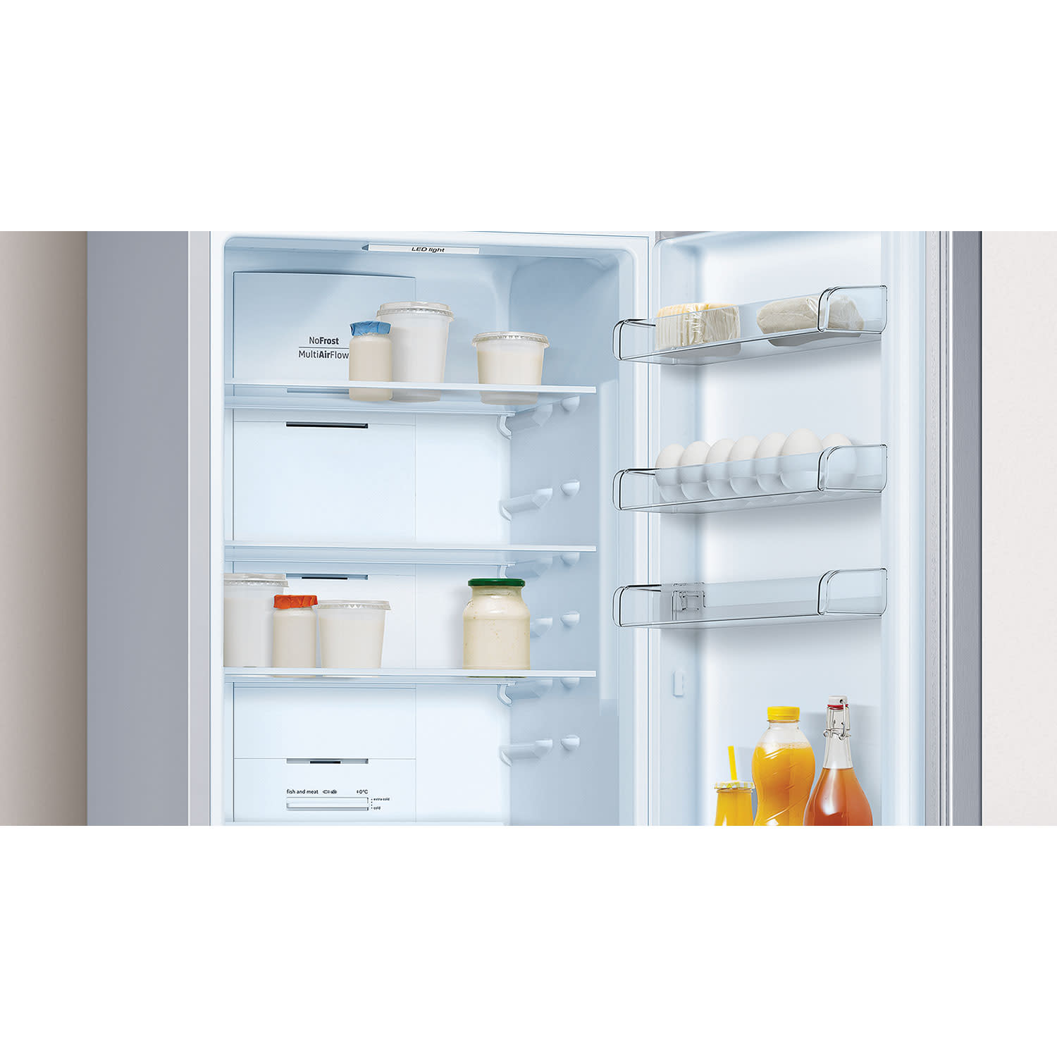 Εικόνα 4 του Pitsos PKNB39VLE2 Ψυγειοκαταψύκτης Inox