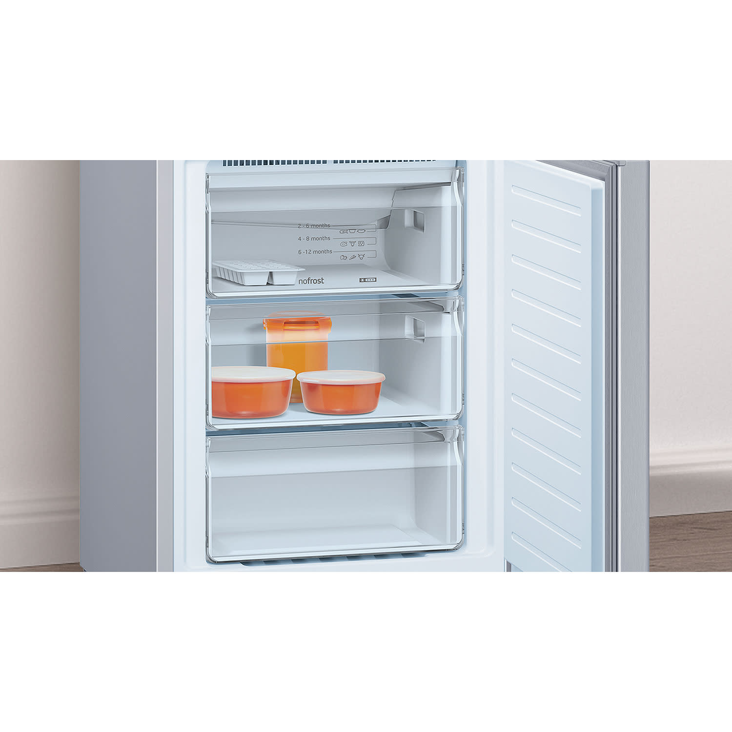 Εικόνα 5 του Pitsos PKNB39VLE2 Ψυγειοκαταψύκτης Inox