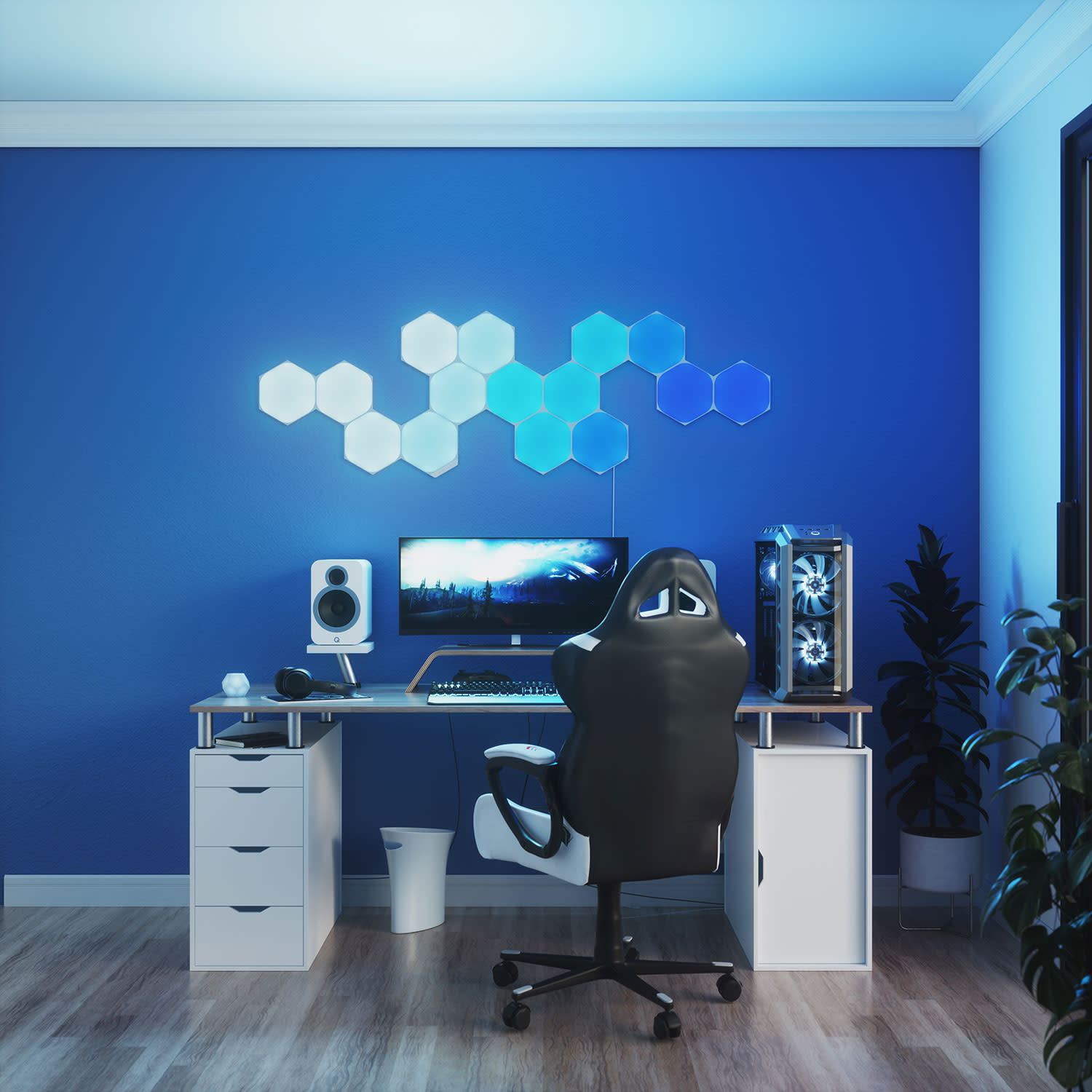 Εικόνα 6 του Nanoleaf Shapes Hexagons Smarter Kit 9Pack