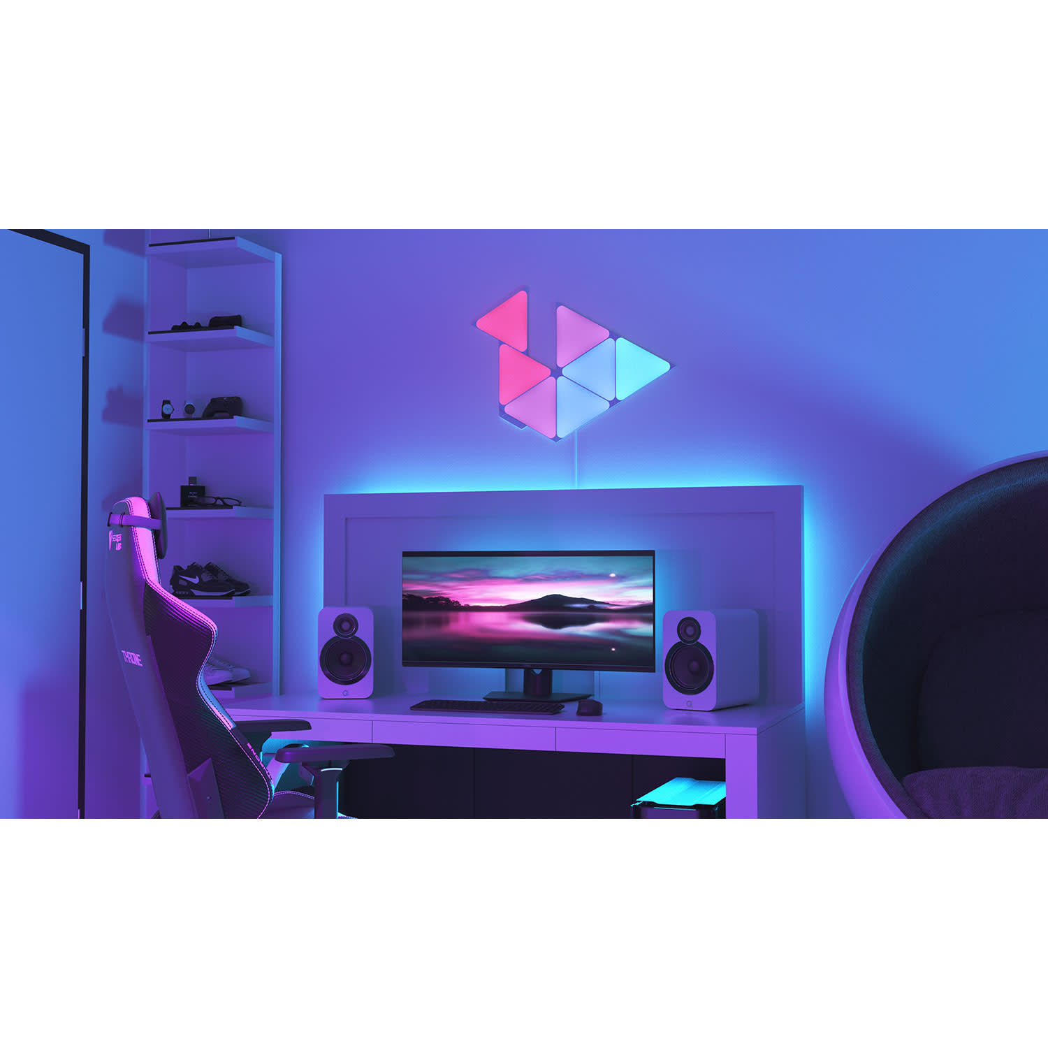 Εικόνα 4 του Nanoleaf Shapes Triangles Smarter Kit 4Pack