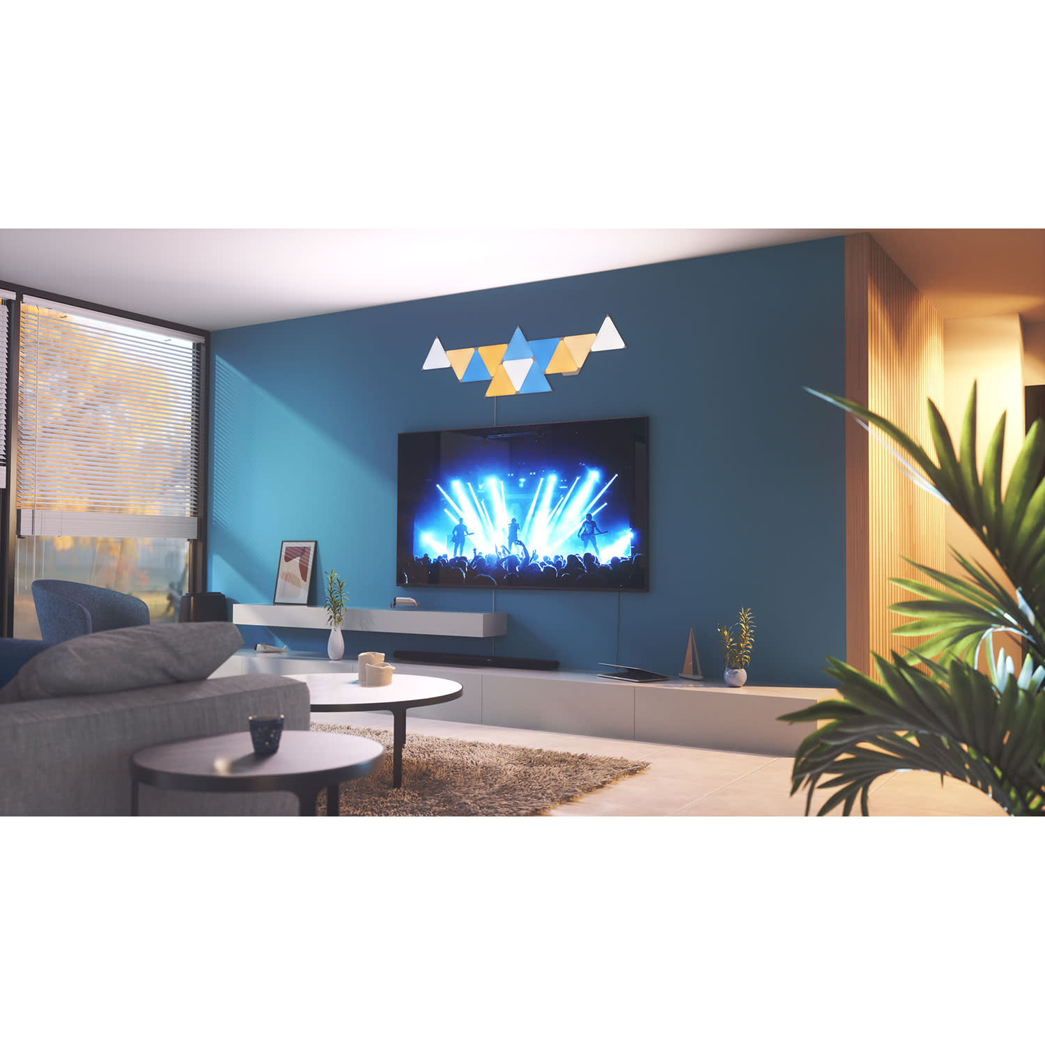 Εικόνα 2 του Nanoleaf Shapes Triangles Smarter Kit 9Pack