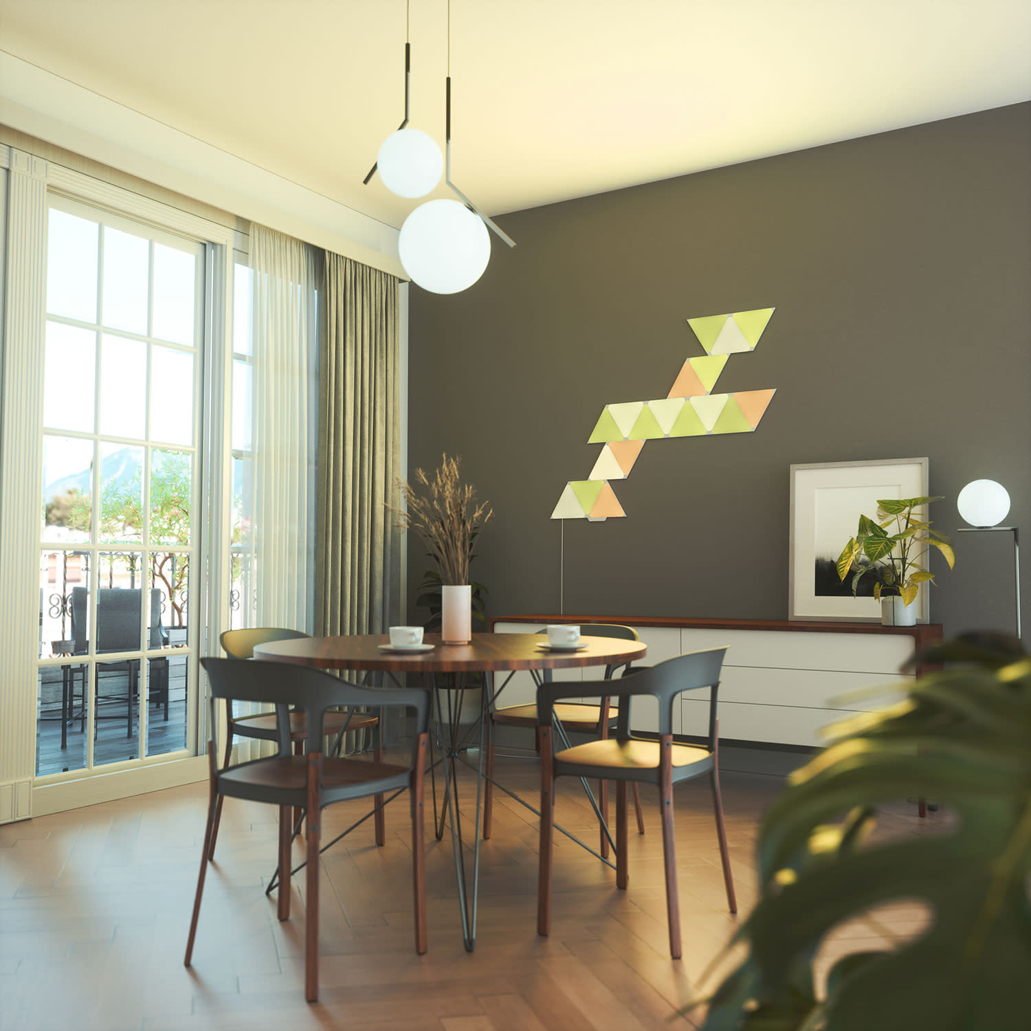 Εικόνα 3 του Nanoleaf Shapes Triangles Smarter Kit 9Pack