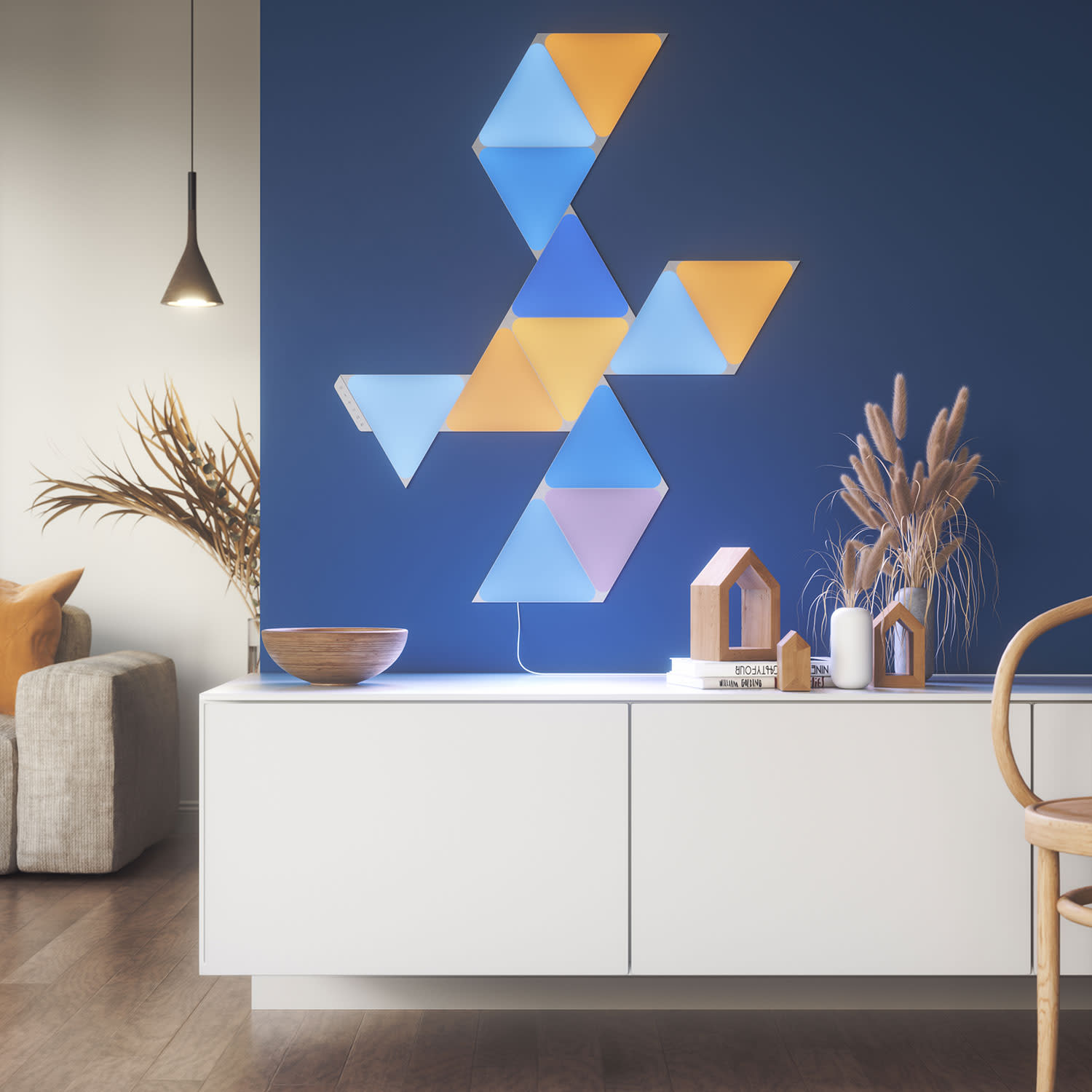 Εικόνα 7 του Nanoleaf Shapes Triangles Smarter Kit 9Pack